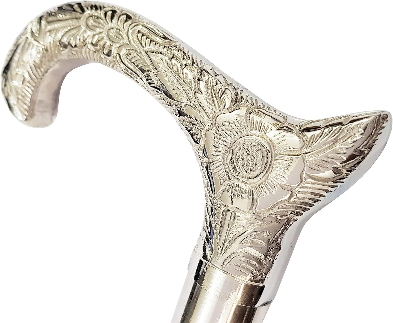 عصای پیاده‌روی برنجی دریایی - عصای چوبی زیبا، قوی و بادوام