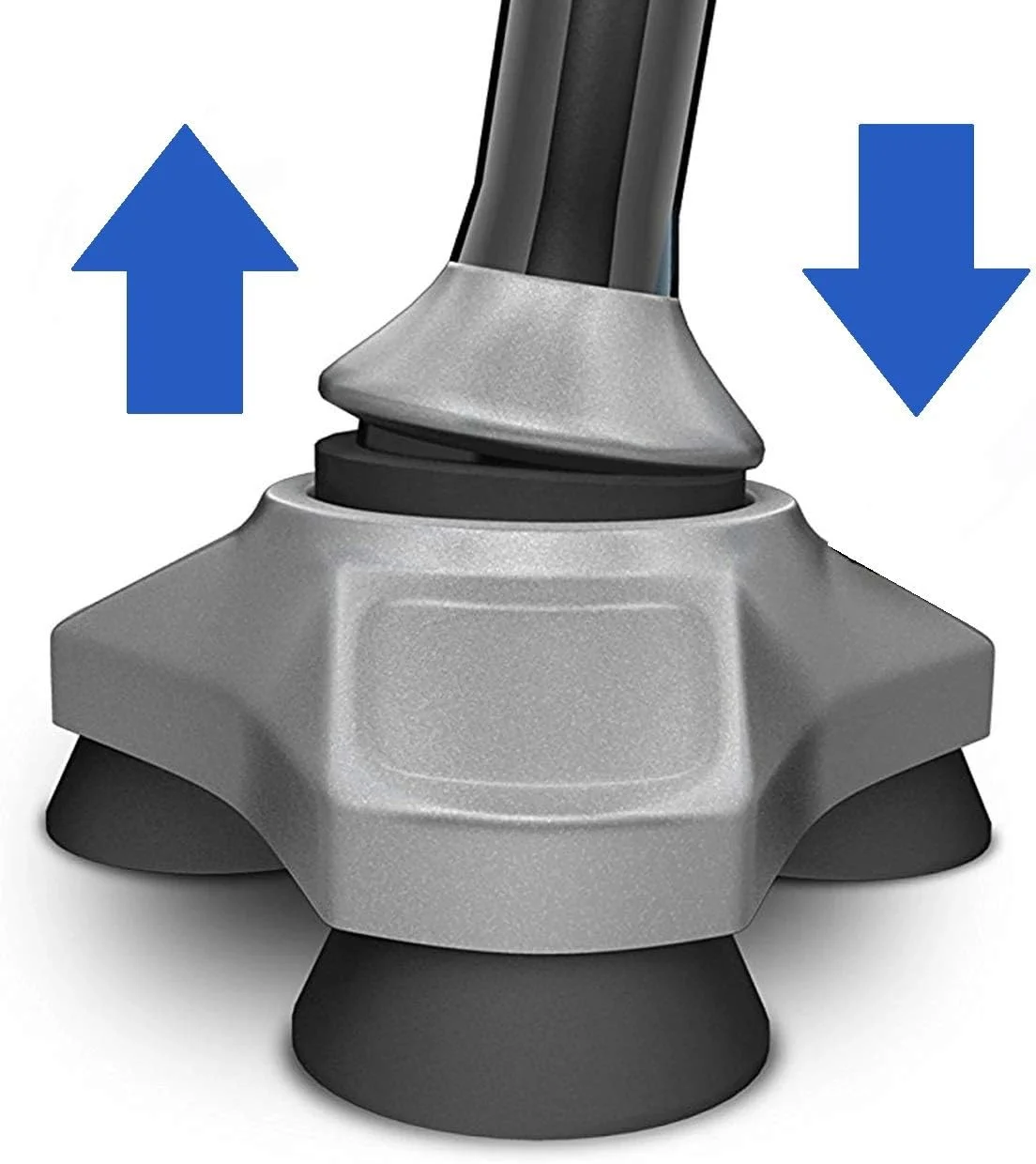 عصای سبک وزن همه کاره Better Life Hurrycane - بنفش