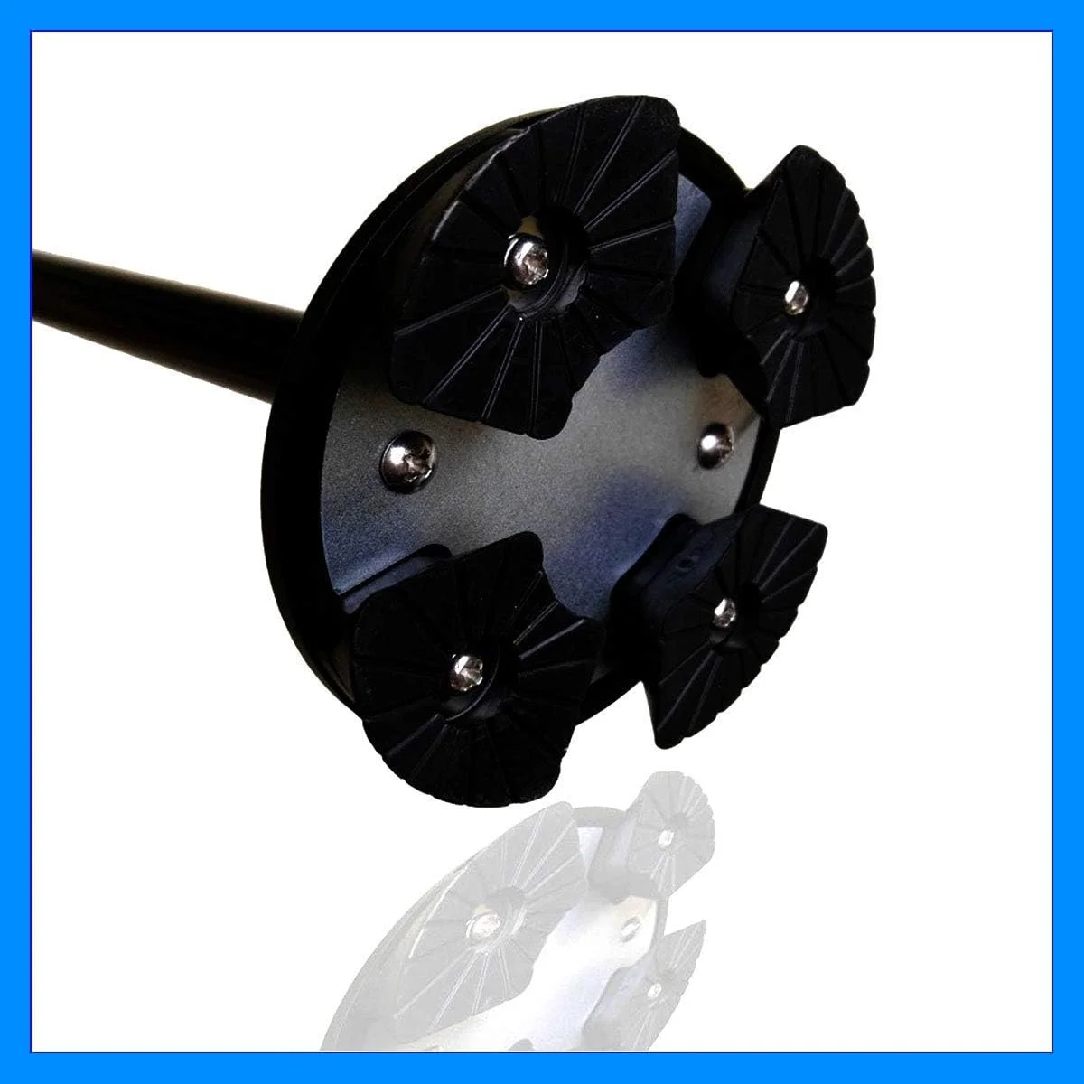 عصای جادویی AWH - عصای پیاده روی هوشمند و آسان قابل تنظیم - عصای پیاده روی تاشو آلومینیومی سبک وزن، عصای پیاده روی قابل تنظیم و تاشو TRUSTY MAGIC CANE + چراغ های LED