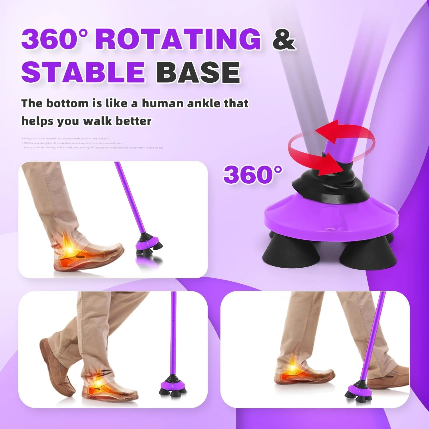 عصای پیاده روی BeneCane تاشو قابل تنظیم سبک و مقاوم برای مردان و زنان با دسته نرم TPR T شکل و کیف مسافرتی عصای پیاده روی BeneCane تاشو قابل تنظیم سبک و مقاوم برای مردان و زنان با دسته نرم TPR T شکل و کیف مسافرتی