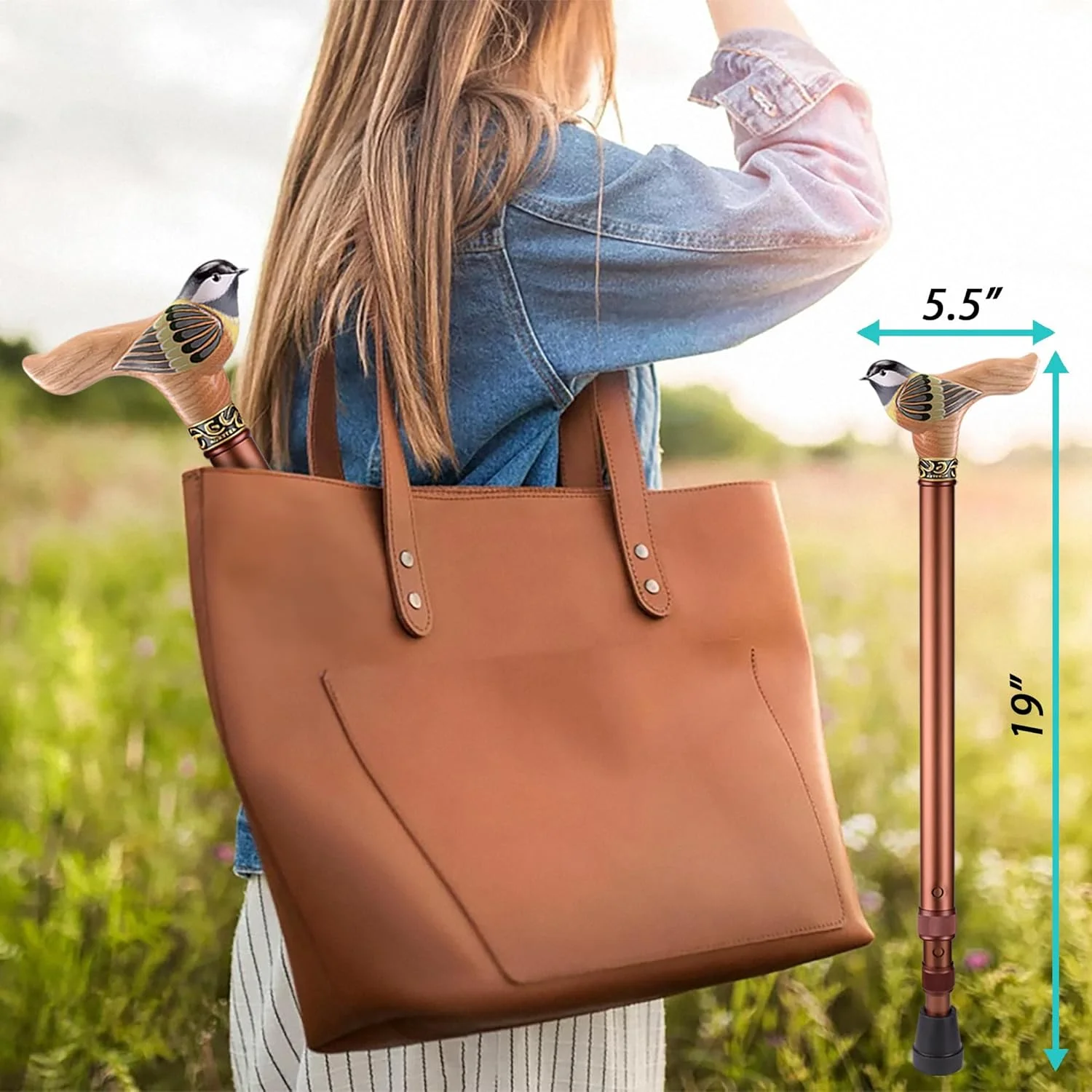 عصای پیاده روی زنانه Asterom - دست ساز، شیک - عصاهای جالب برای زنان مسن، عصاهای پیاده روی مد روز عصای پیاده روی زنانه Asterom - دست ساز، شیک - عصاهای جالب برای زنان مسن، عصاهای پیاده روی مد روز