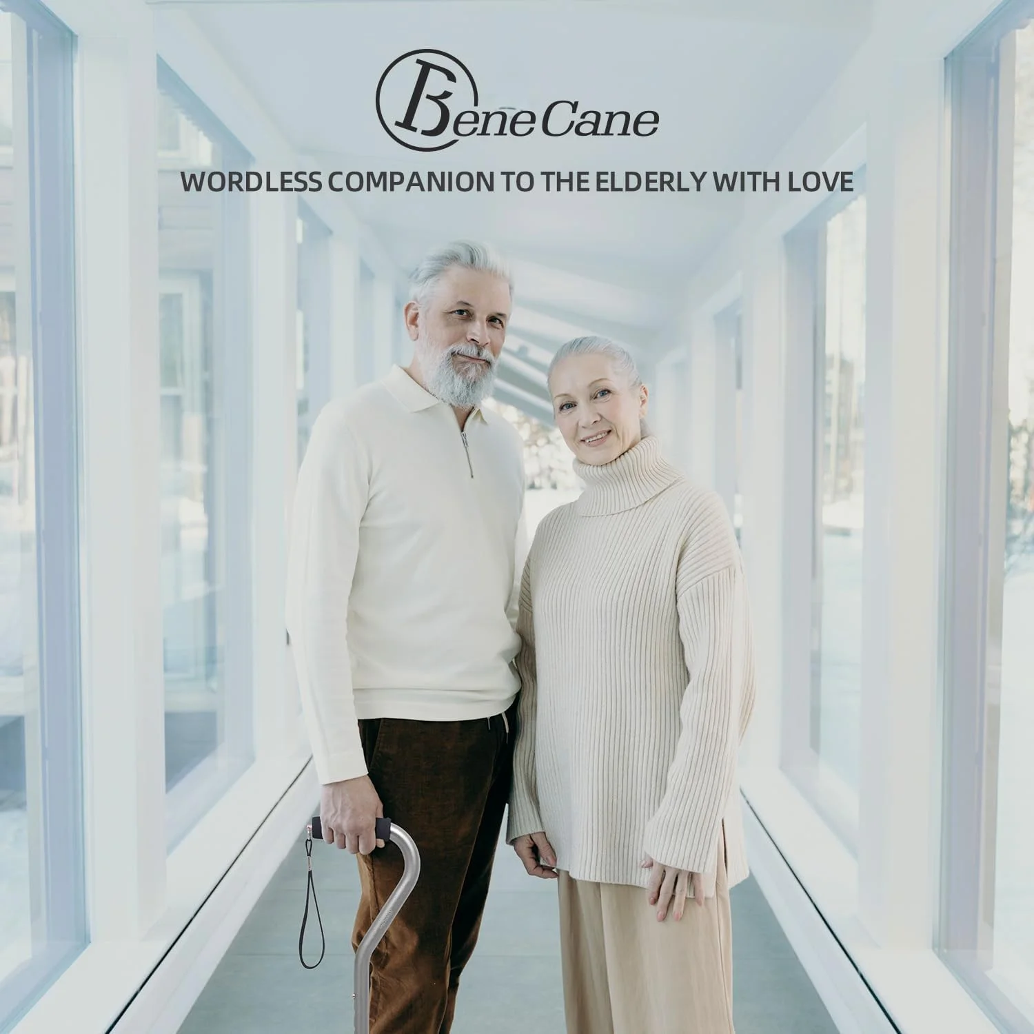 عصای پیاده روی قابل تنظیم BeneCane برای مردان و زنان با دسته نرم و بالشتکی - عصای سبک وزن و قابل حمل برای سالمندان و افراد مسن، عصای تاشو عصای پیاده روی قابل تنظیم BeneCane برای مردان و زنان با دسته نرم و بالشتکی - عصای سبک وزن و قابل حمل برای سالمندان و افراد مسن، عصای تاشو