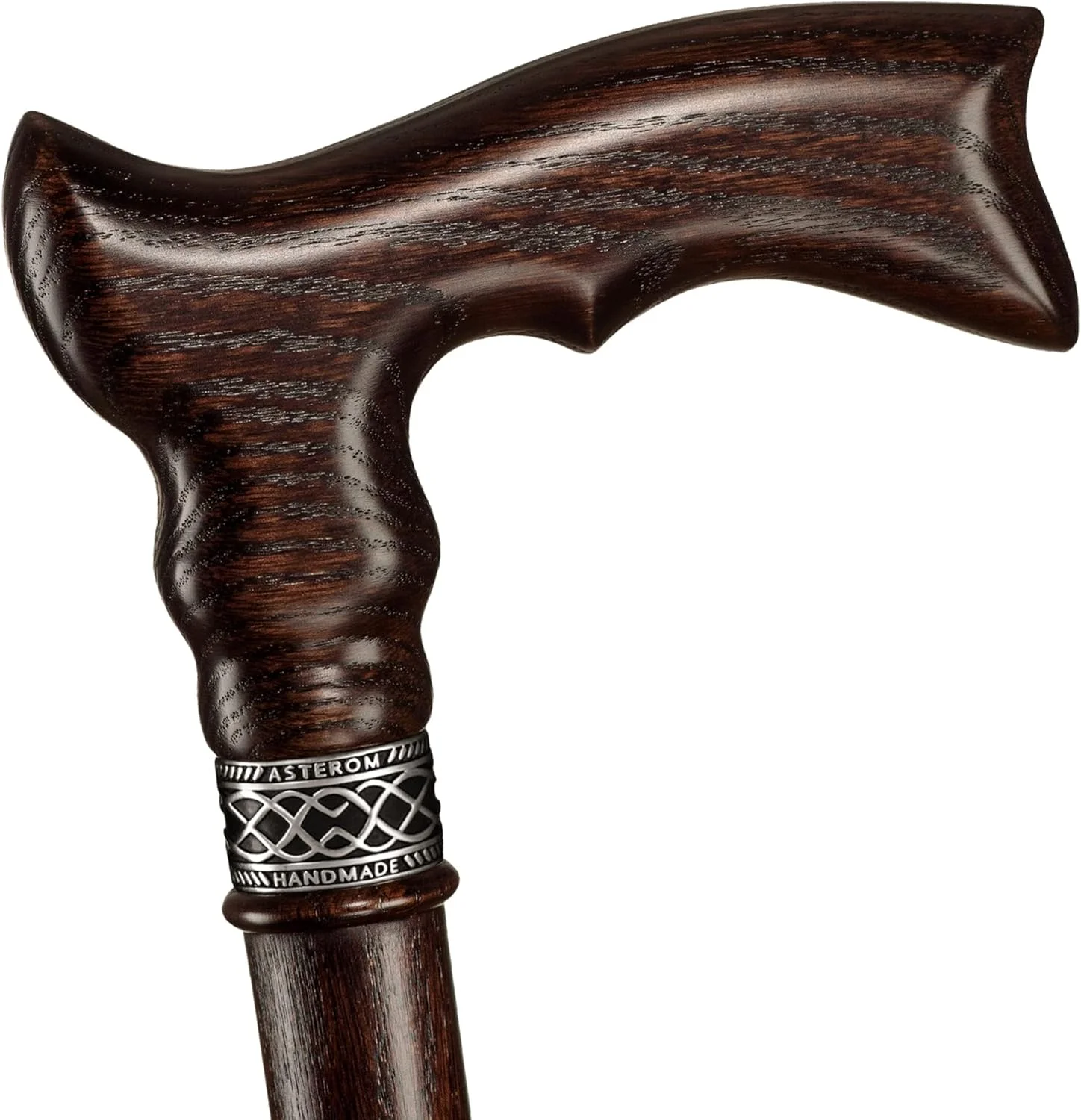 عصای پیاده روی فوق العاده بلند Asterom برای مردان و زنان قد بلند - عصاهای چوبی ارگونومیک، عصای پیاده روی شیک - 39 اینچ عصای پیاده روی فوق العاده بلند Asterom برای مردان و زنان قد بلند - عصاهای چوبی ارگونومیک، عصای پیاده روی شیک - 39 اینچ