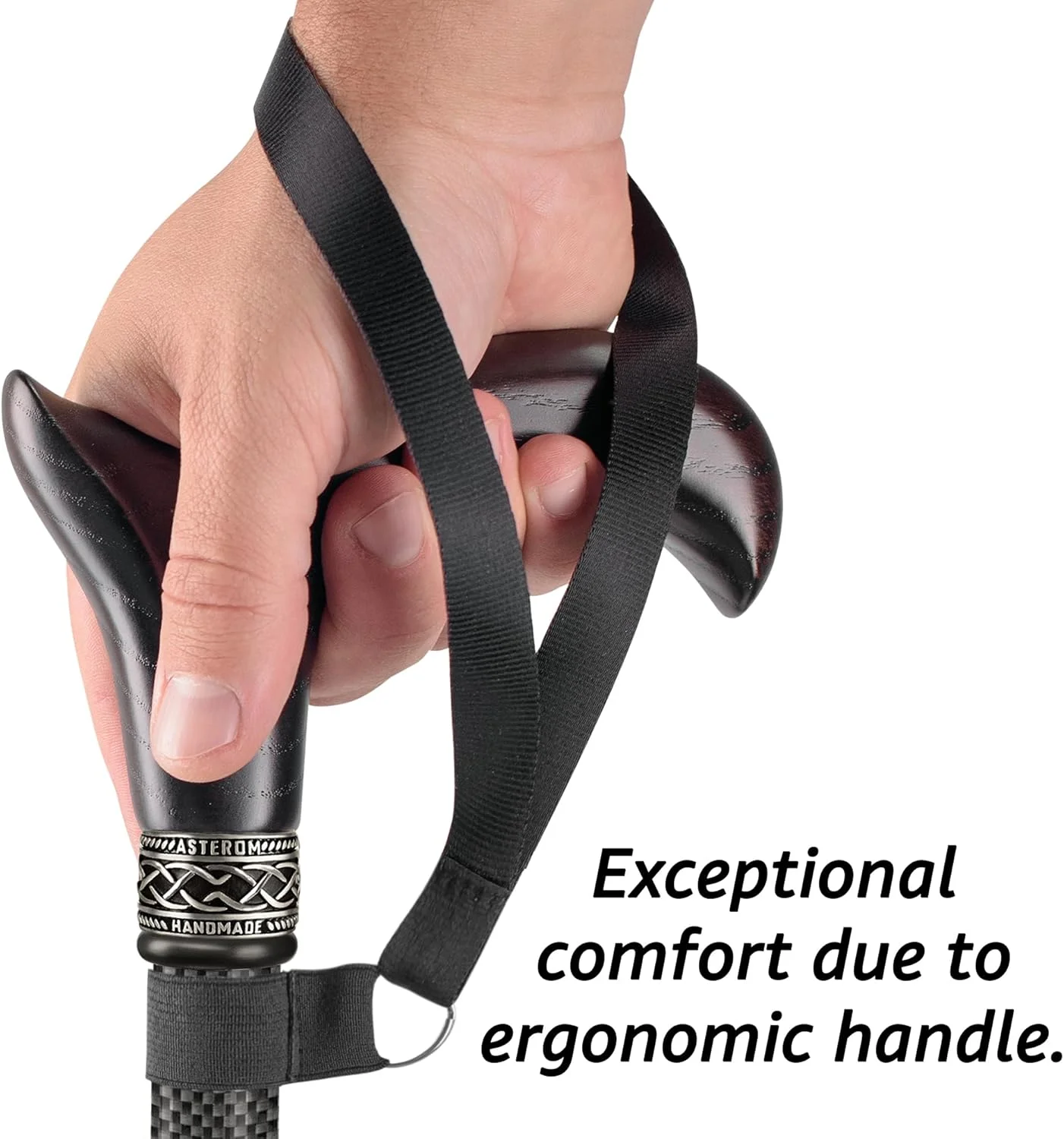 عصای پیاده روی آستروم - دست ساز، ارگونومیک، چوبی - عصا برای مردان، عصا برای زنان - عصای پیاده روی برای سالمندان، منحصر به فرد، چوب عصای پیاده روی آستروم - دست ساز، ارگونومیک، چوبی - عصا برای مردان، عصا برای زنان - عصای پیاده روی برای سالمندان، منحصر به فرد، چوب