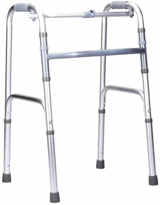 واکر آلومینیومی تاشو سبک AKM مناسب استفاده پزشکی در داخل و خارج از منزل برای سالمندان، بزرگسالان، بیماران و افراد معلول (بدون چرخ) واکر آلومینیومی تاشو سبک AKM مناسب استفاده پزشکی در داخل و خارج از منزل برای سالمندان، بزرگسالان، بیماران و افراد معلول (بدون چرخ)