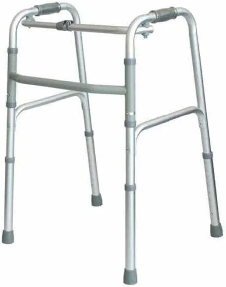 واکر آلومینیومی تاشو سبک AKM مناسب استفاده پزشکی در داخل و خارج از منزل برای سالمندان، بزرگسالان، بیماران و افراد معلول (بدون چرخ) واکر آلومینیومی تاشو سبک AKM مناسب استفاده پزشکی در داخل و خارج از منزل برای سالمندان، بزرگسالان، بیماران و افراد معلول (بدون چرخ)