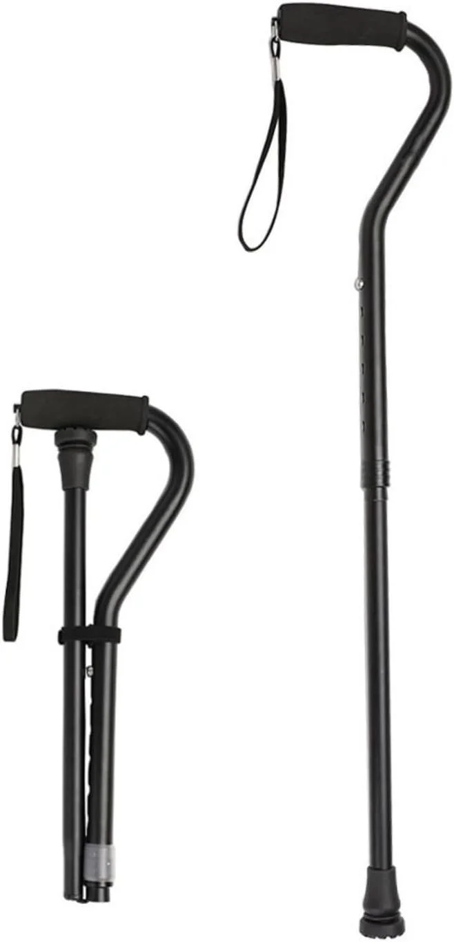 عصای تاشو، عصای تاشو قابل تنظیم، عصای پیاده روی تاشو برای مردان، زنان، سبک وزن، قابل تنظیم، عصای دستی قابل حمل - کمک تعادلی حرکتی - دسته های شیک و راحت عصای تاشو، عصای تاشو قابل تنظیم، عصای پیاده روی تاشو برای مردان، زنان، سبک وزن، قابل تنظیم، عصای دستی قابل حمل - کمک تعادلی حرکتی - دسته های شیک و راحت