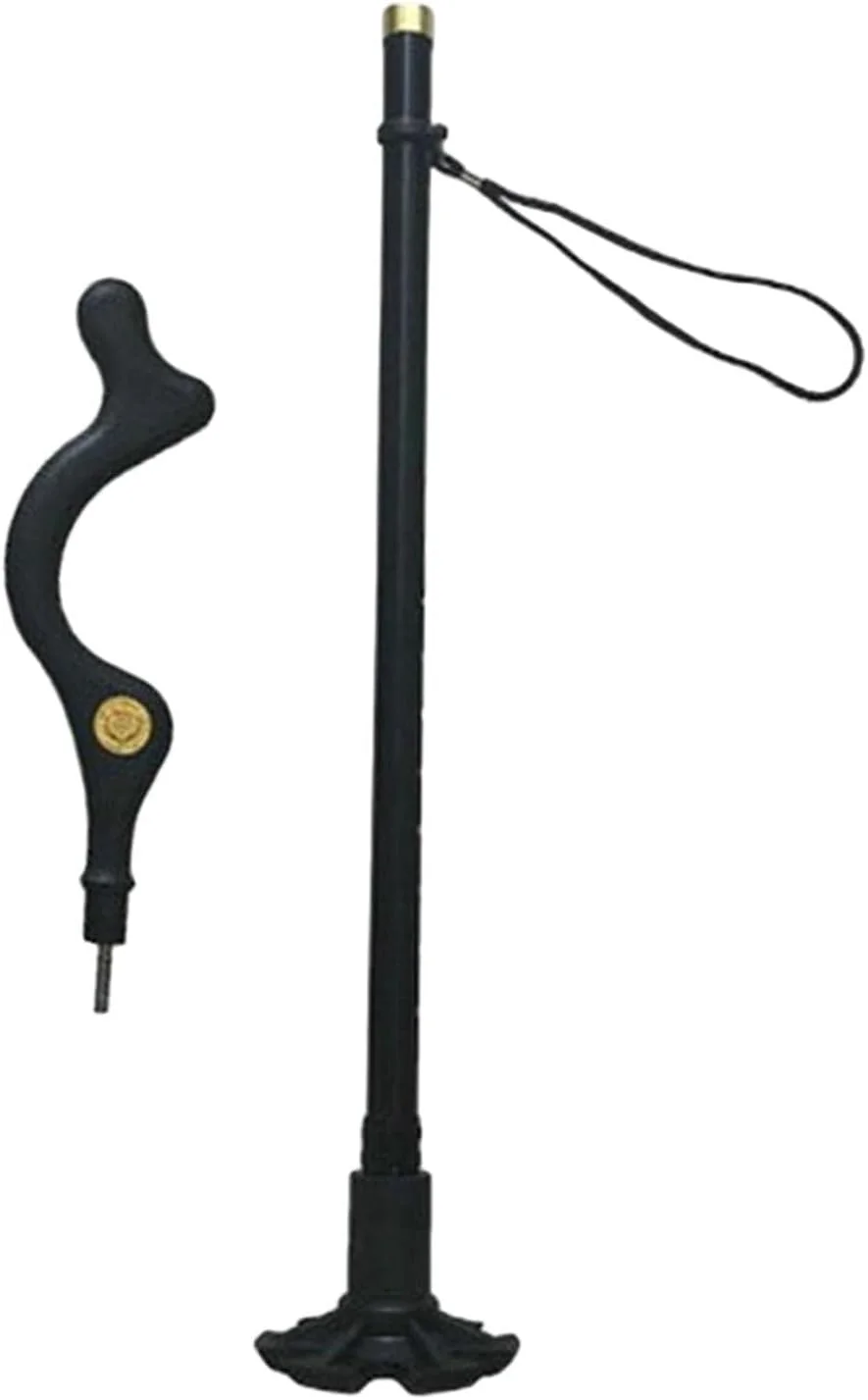 عصای پیاده روی قابل تنظیم برای بزرگسالان، عصای تاشو برای تحرک، کمک حرکتی سبک وزن برای تعادل در سفر - تلسکوپی عصای پیاده روی قابل تنظیم برای بزرگسالان، عصای تاشو برای تحرک، کمک حرکتی سبک وزن برای تعادل در سفر - تلسکوپی