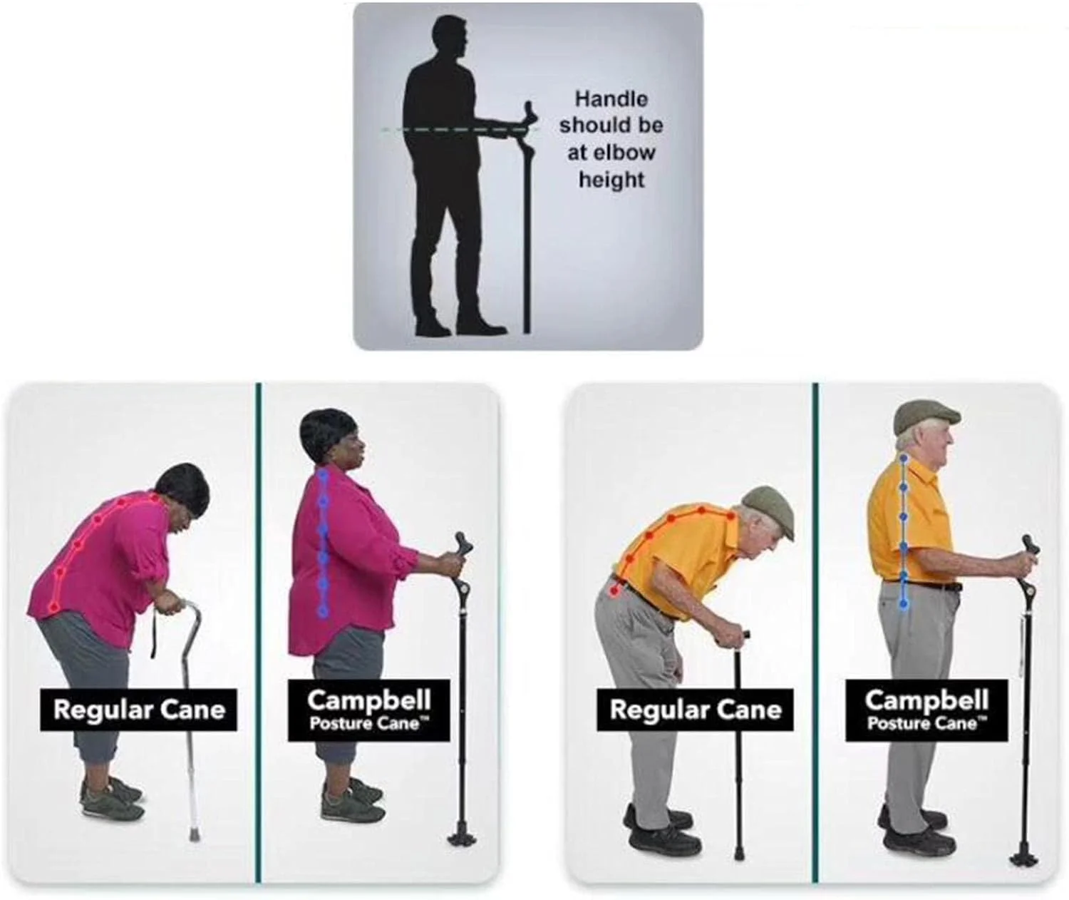 عصای پیاده روی قابل تنظیم برای بزرگسالان، عصای تاشو برای تحرک، کمک حرکتی سبک وزن برای تعادل در سفر - تلسکوپی عصای پیاده روی قابل تنظیم برای بزرگسالان، عصای تاشو برای تحرک، کمک حرکتی سبک وزن برای تعادل در سفر - تلسکوپی