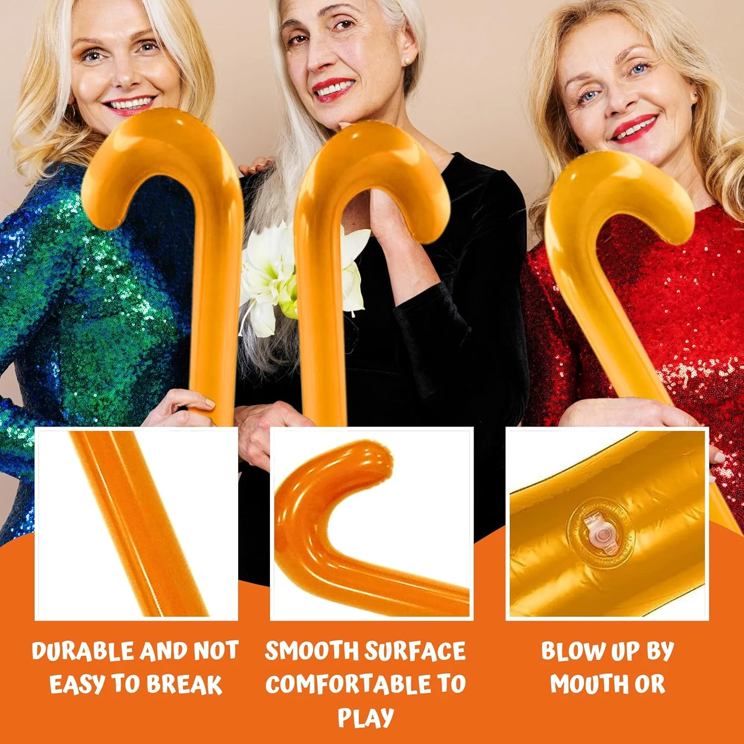 عصای بادی طرح پیرمرد 4E's Novelty - عصای بادی، عصای پیاده روی، لوازم جانبی لباس 100 روز مدرسه برای کودکان، دکوراسیون جشن بازنشستگی سالمندان عصای بادی طرح پیرمرد 4E's Novelty - عصای بادی، عصای پیاده روی، لوازم جانبی لباس 100 روز مدرسه برای کودکان، دکوراسیون جشن بازنشستگی سالمندان