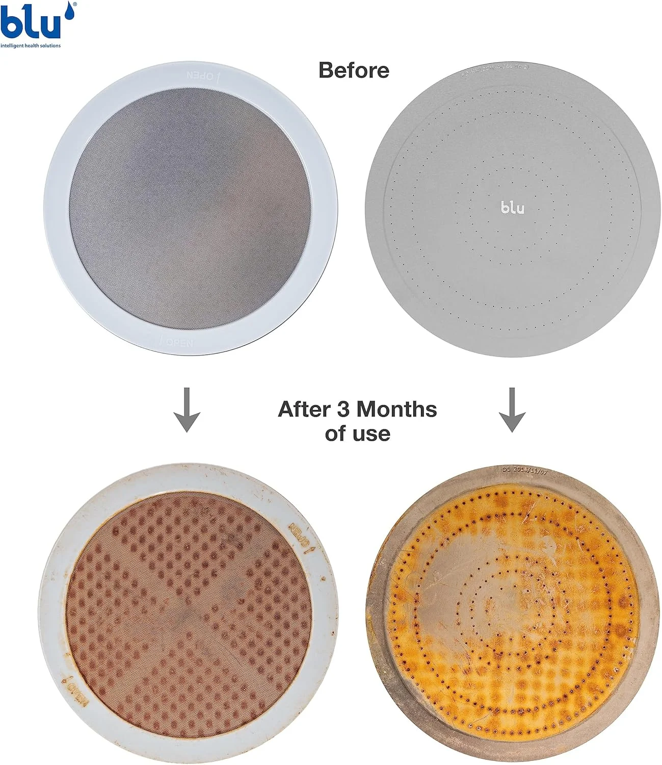 مجموعه قطعات یدکی blu برای سر دوش یونی blu - دستی