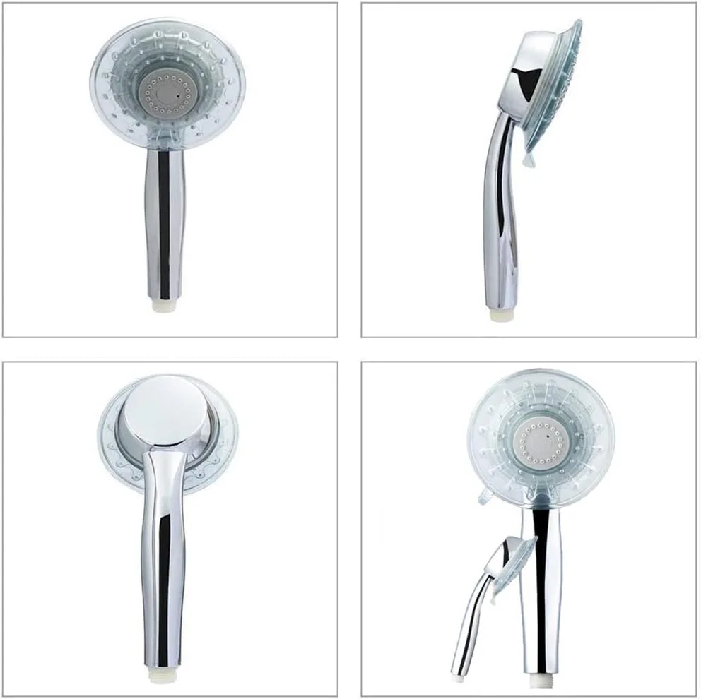 سردوش ال ای دی، سردوش یونی دستی با فشار آب بالا، سردوش با 7 حالت رنگی و 2 حالت دوش، سردوش دستی برای بزرگسالان، کودکان، حیوانات خانگی، خانه و باشگاه، صرفه جویی 40 درصدی در مصرف آب