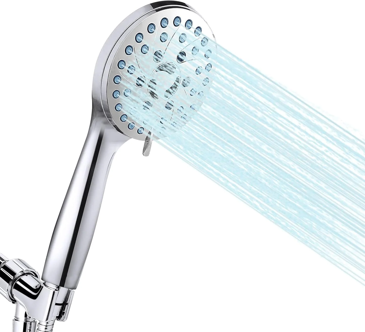 سردوش دستی هومارکت با فشار بالا، دارای 7 حالت اسپری، نازل های ضد گرفتگی، دارای شستشوی قدرتمند داخلی برای تمیز کردن وان، کاشی، دیوارها و حیوانات خانگی سردوش دستی هومارکت با فشار بالا، دارای 7 حالت اسپری، نازل های ضد گرفتگی، دارای شستشوی قدرتمند داخلی برای تمیز کردن وان، کاشی، دیوارها و حیوانات خانگی