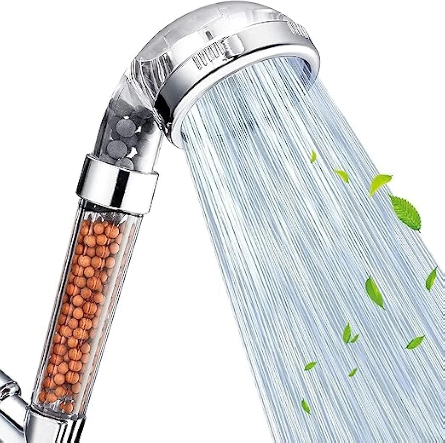 سردوش دستی فیلتردار یونی، کمک به کاهش ریزش مو، فیلتر دوش صرفه جویی در آب، تصفیه کننده آب، حذف کلر (3 حالت)