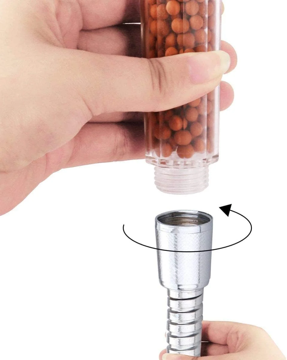 سردوش حمام اسپا با فیلتر صرفه جویی در آب برای ریزش مو و پوست خشک