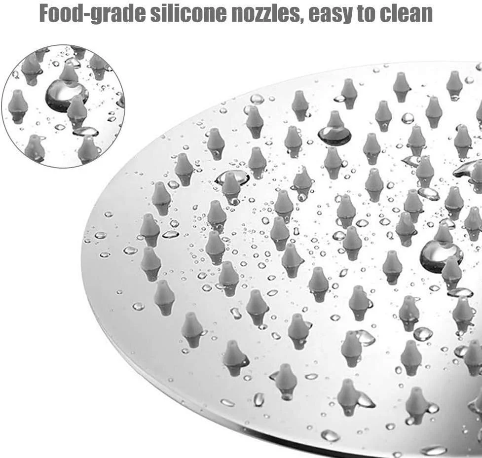 سردوش حمام فشار قوی، سردوش بارانی 8 اینچی، طراحی فوق العاده نازک - تقویت فشار بهتر، سردوش بارانی استیل ضد زنگ با جریان بالا سردوش حمام فشار قوی، سردوش بارانی 8 اینچی، طراحی فوق العاده نازک - تقویت فشار بهتر، سردوش بارانی استیل ضد زنگ با جریان بالا