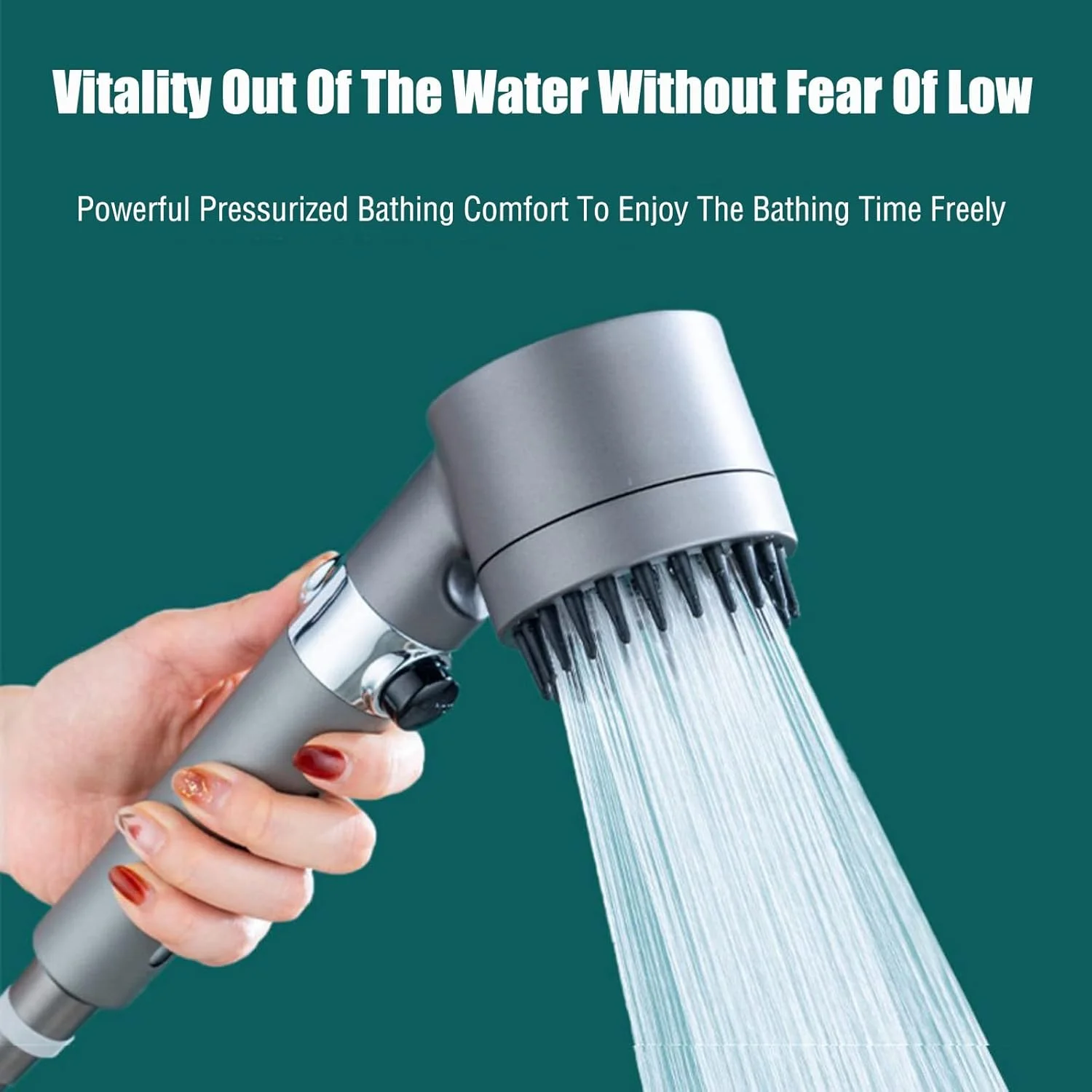 DEKII Shower Filter Shower Head - High Pressure Remove Chlorine and Impurities, Massages Scalp to anti Hairfall and Dry Skin, with Shower Hose Holder DEKII Shower Filter Shower Head - High Pressure Remove Chlorine and Impurities, Massages Scalp to anti Hairfall and Dry Skin, with Shower Hose Holder