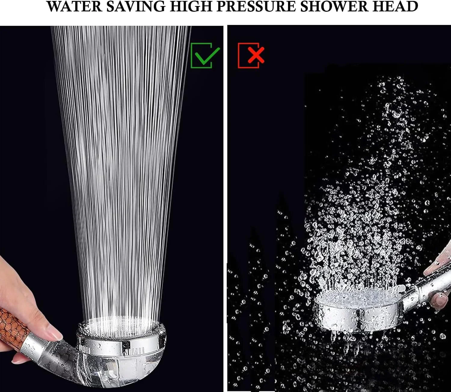 CLOUDFOUR Filtered Shower Head, High Pressure 3 Modes Pressure Boosting Water Saving Ionic Shower Head with Mineral Beads to Remove Chlorine, Purifies Water Reduces Dry Itchy Skin & Hair Fall CLOUDFOUR Filtered Shower Head, High Pressure 3 Modes Pressure Boosting Water Saving Ionic Shower Head with Mineral Beads to Remove Chlorine, Purifies Water Reduces Dry Itchy Skin & Hair Fall