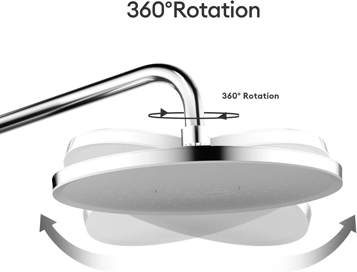 سردوش بارانی JOMOO، سردوش بارانی فشار قوی 9 اینچی، طراحی فوق العاده نازک، سردوش ثابت بارانی با قابلیت رسوب زدایی خودکار با نازل سیلیکونی (228 میلی متر، کروم) سردوش بارانی JOMOO، سردوش بارانی فشار قوی 9 اینچی، طراحی فوق العاده نازک، سردوش ثابت بارانی با قابلیت رسوب زدایی خودکار با نازل سیلیکونی (228 میلی متر، کروم)