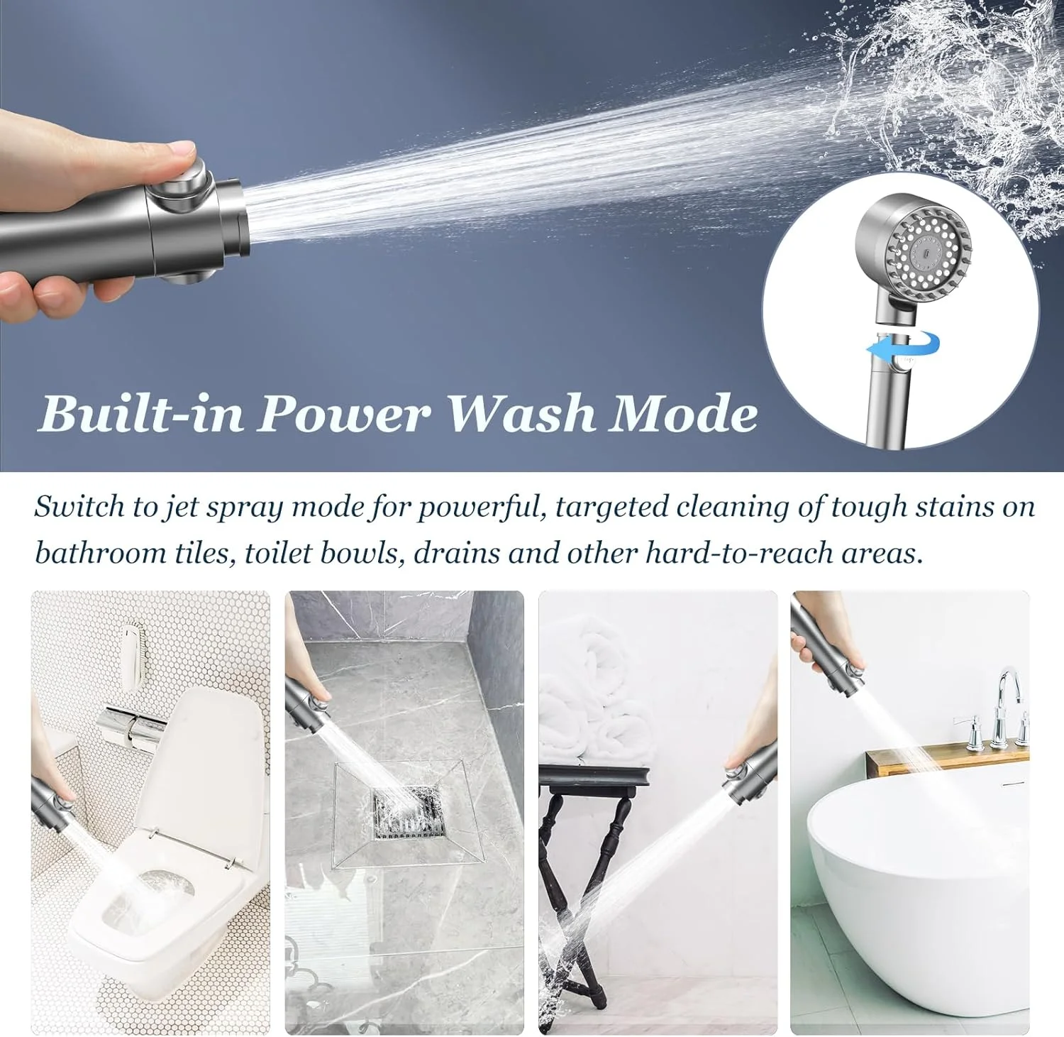 FEELSO Filtered Shower Head with Handheld, High Pressure 4 Spray Showerhead with Filters & Upgraded Anti-clog Nozzles for Hard Water -Remove Chlorine, Reduce Dry Itchy Skin -ON/OFF Switch for Pet Bath FEELSO Filtered Shower Head with Handheld, High Pressure 4 Spray Showerhead with Filters & Upgraded Anti-clog Nozzles for Hard Water -Remove Chlorine, Reduce Dry Itchy Skin -ON/OFF Switch for Pet Bath