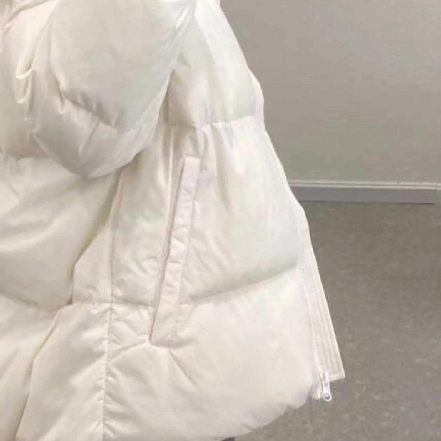 HBEIDAHUANG ژاکت زنانه زمستانی، ژاکت پفی زنانه، ژاکت متوسط با یقه ایستاده ضخیم HBEIDAHUANG ژاکت زنانه زمستانی، ژاکت پفی زنانه، ژاکت متوسط با یقه ایستاده ضخیم