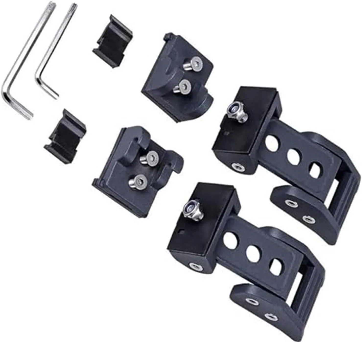 قفل کاپوت YOKRO، مناسب برای جیپ، برای رانگلر JK مدل های 2007 2008 2009 2010 2011 2012 2013 2014 2015 2016 2017، قفل موتور خودرو، بست کاپوت، پوشش قفل کاپوت جلو