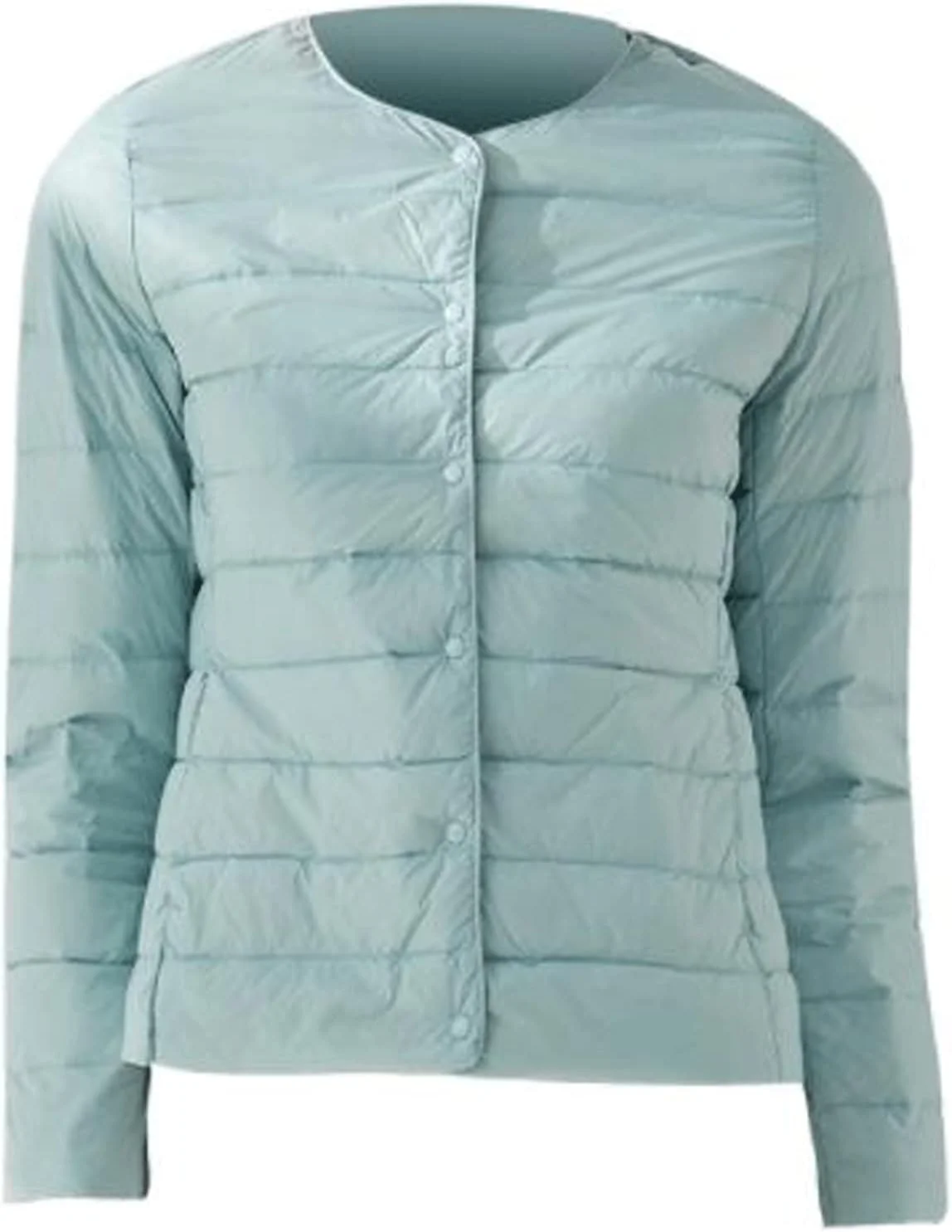 HBEIDAHUANG ژاکت پایین زنانه فوق سبک پارچه مات زنانه کت سبک وزن گرم بادگیر زنانه پارکاس ژاکت پایین زنانه به همراه کت (رنگ: Hortel، سایز: XXXX-Large)