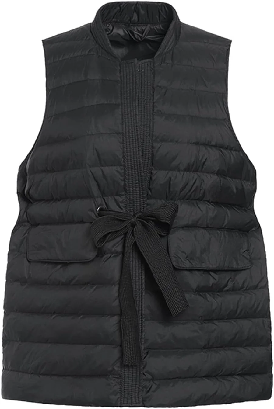 HBEIDAHUANG Womens Down Jacket Winter Women's Down Vest Women's Sleeveless Vest Jacket Warm Down Jacket Plus Size Women's Sleeveless Jacket Size. (Color : Hortel�, Size : S)