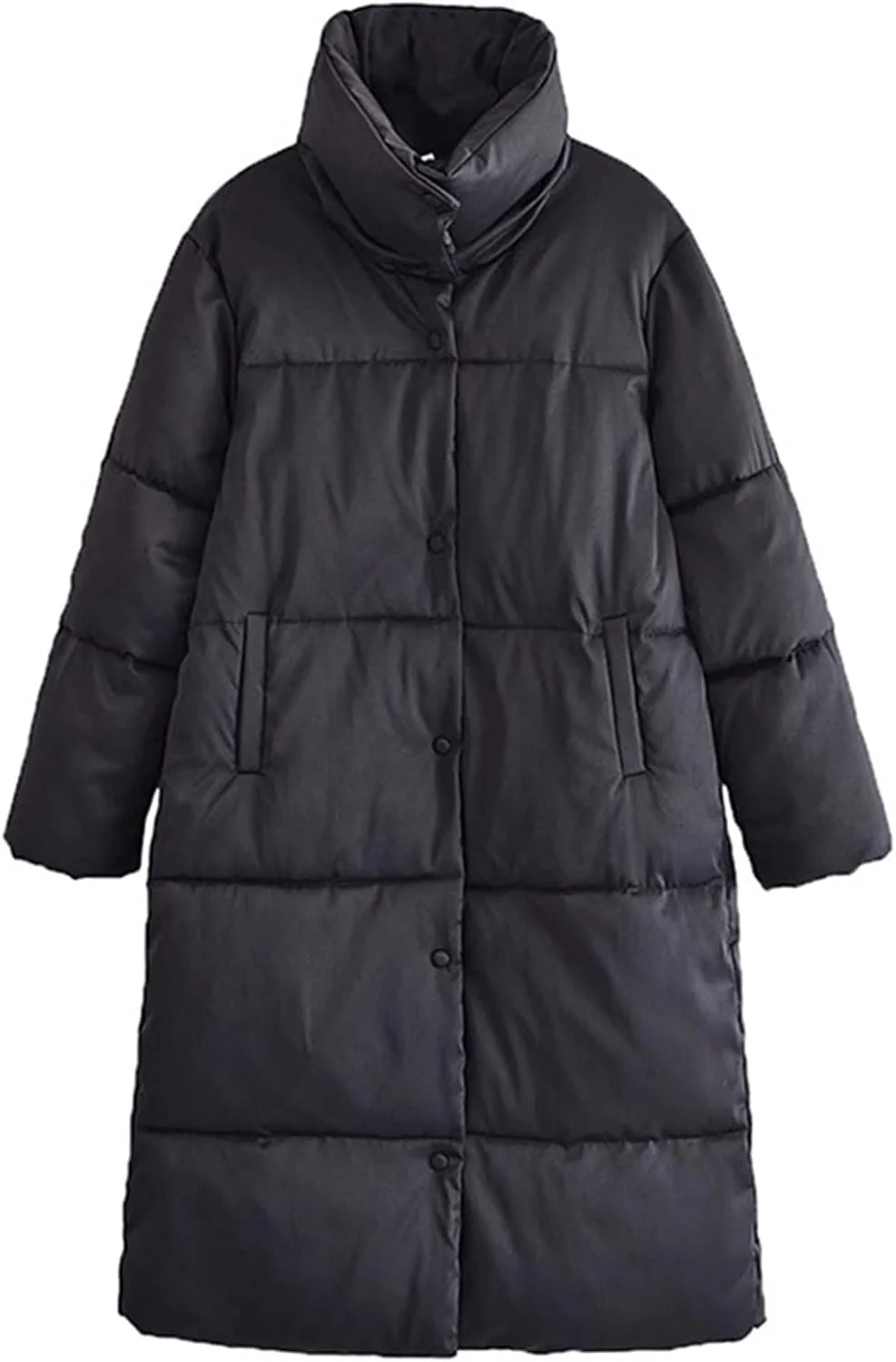 HBEIDAHUANG ژاکت پایین زنانه، پارکای آستین بلند گرم زمستانی زنانه، یقه بلند، کت شیک زنانه (رنگ: Hortel، سایز: M) HBEIDAHUANG ژاکت پایین زنانه، پارکای آستین بلند گرم زمستانی زنانه، یقه بلند، کت شیک زنانه (رنگ: Hortel، سایز: M)