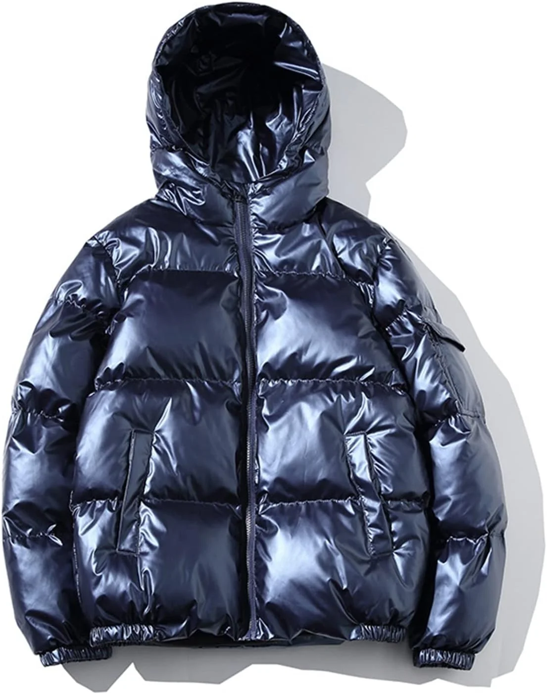 HBEIDAHUANG Womens Down Jacket Down Jacket Winter Glossy Large Size Hooded Outwear Down Padded Coats Female (Color : Hortel�, Size : XL) HBEIDAHUANG Womens Down Jacket Down Jacket Winter Glossy Large Size Hooded Outwear Down Padded Coats Female (Color : Hortel�, Size : XL)