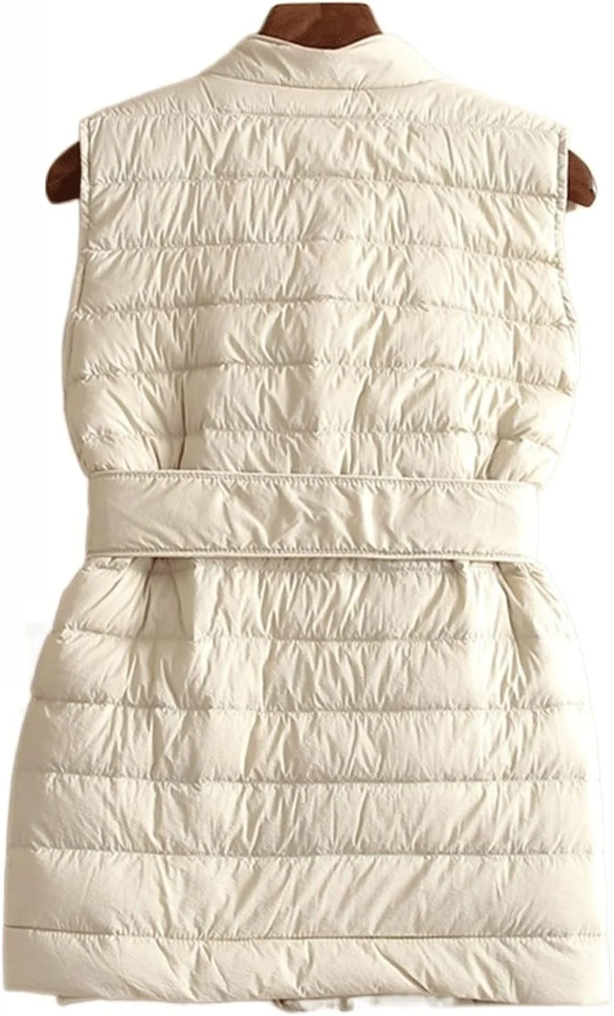 HBEIDAHUANG ژاکت زنانه پایین تنه زمستانی جلیقه پایین تنه اردک جلیقه باریک زنانه پاییز مشکی پارکای پایه غیر رسمی (رنگ: Hortel، سایز: L)