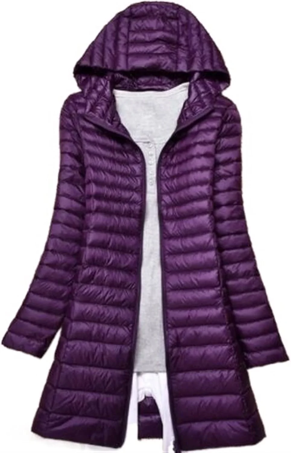 HBEIDAHUANG ژاکت زنانه زمستانی، ژاکت های پایین اردک زنانه، کت بلند فوق العاده سبک بهاره، ژاکت پفی کلاه دار، پارکا های باریک (رنگ: Hortel، سایز: L) HBEIDAHUANG ژاکت زنانه زمستانی، ژاکت های پایین اردک زنانه، کت بلند فوق العاده سبک بهاره، ژاکت پفی کلاه دار، پارکا های باریک (رنگ: Hortel، سایز: L)