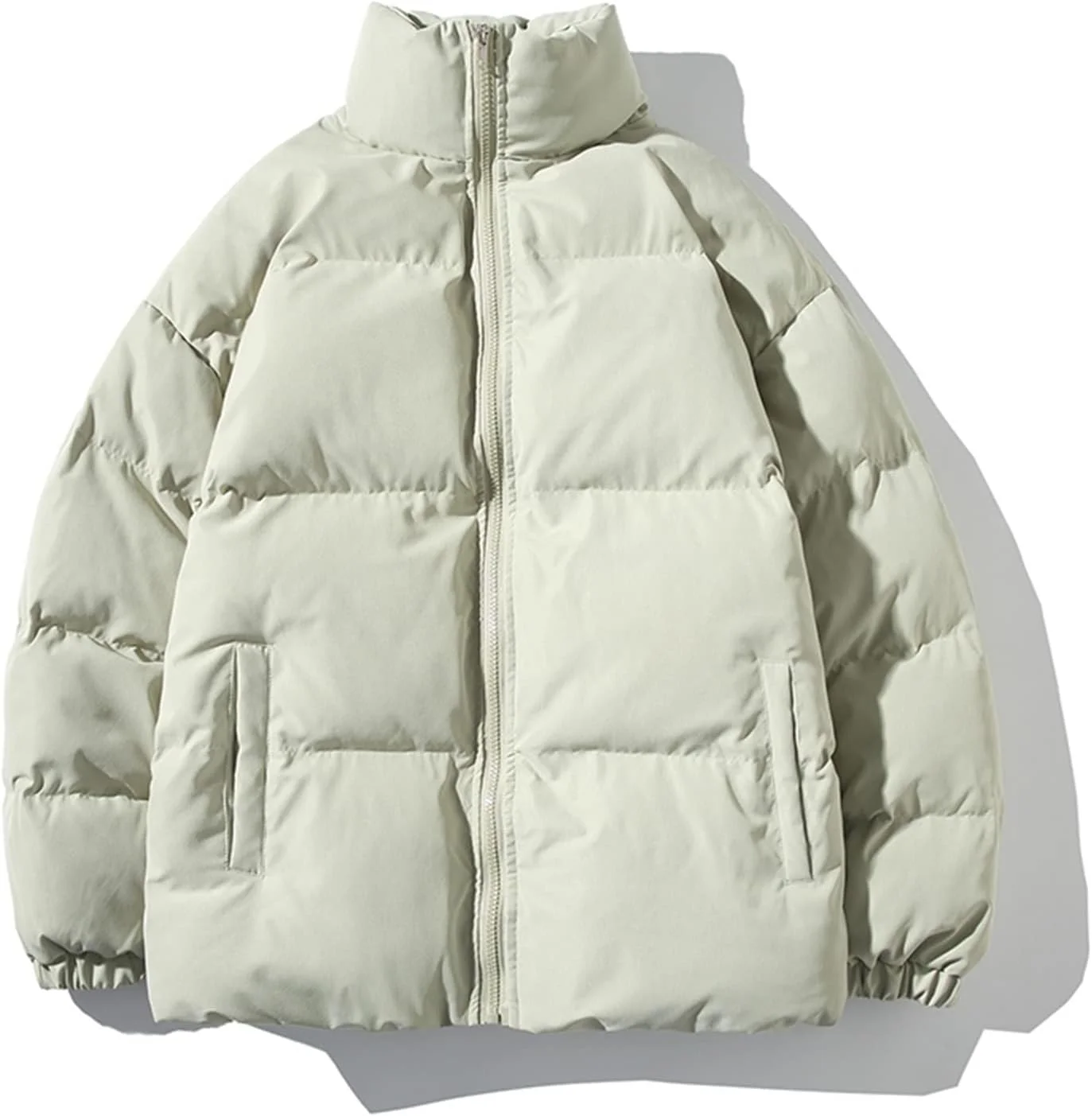 HBEIDAHUANG ژاکت پایین زنانه، استایل خیابانی، سایز بزرگ، یقه ایستاده، ژاکت زمستانی گرم زنانه، پارکای رنگ ثابت، کت های زمستانی غیر رسمی زنانه (رنگ: آبی تیره، سایز: سایز چینی XXXL) HBEIDAHUANG ژاکت پایین زنانه، استایل خیابانی، سایز بزرگ، یقه ایستاده، ژاکت زمستانی گرم زنانه، پارکای رنگ ثابت، کت های زمستانی غیر رسمی زنانه (رنگ: آبی تیره، سایز: سایز چینی XXXL)