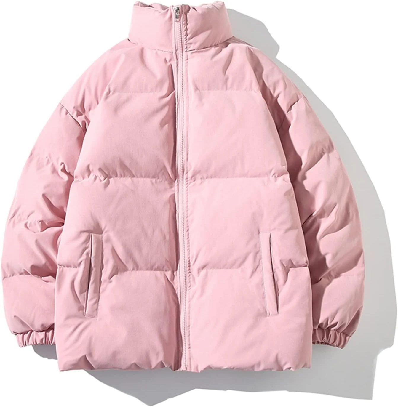 HBEIDAHUANG ژاکت پایین زنانه، استایل خیابانی، سایز بزرگ، یقه ایستاده، ژاکت زمستانی گرم زنانه، پارکای رنگ ثابت، کت های زمستانی غیر رسمی زنانه (رنگ: آبی تیره، سایز: سایز چینی XXXL) HBEIDAHUANG ژاکت پایین زنانه، استایل خیابانی، سایز بزرگ، یقه ایستاده، ژاکت زمستانی گرم زنانه، پارکای رنگ ثابت، کت های زمستانی غیر رسمی زنانه (رنگ: آبی تیره، سایز: سایز چینی XXXL)