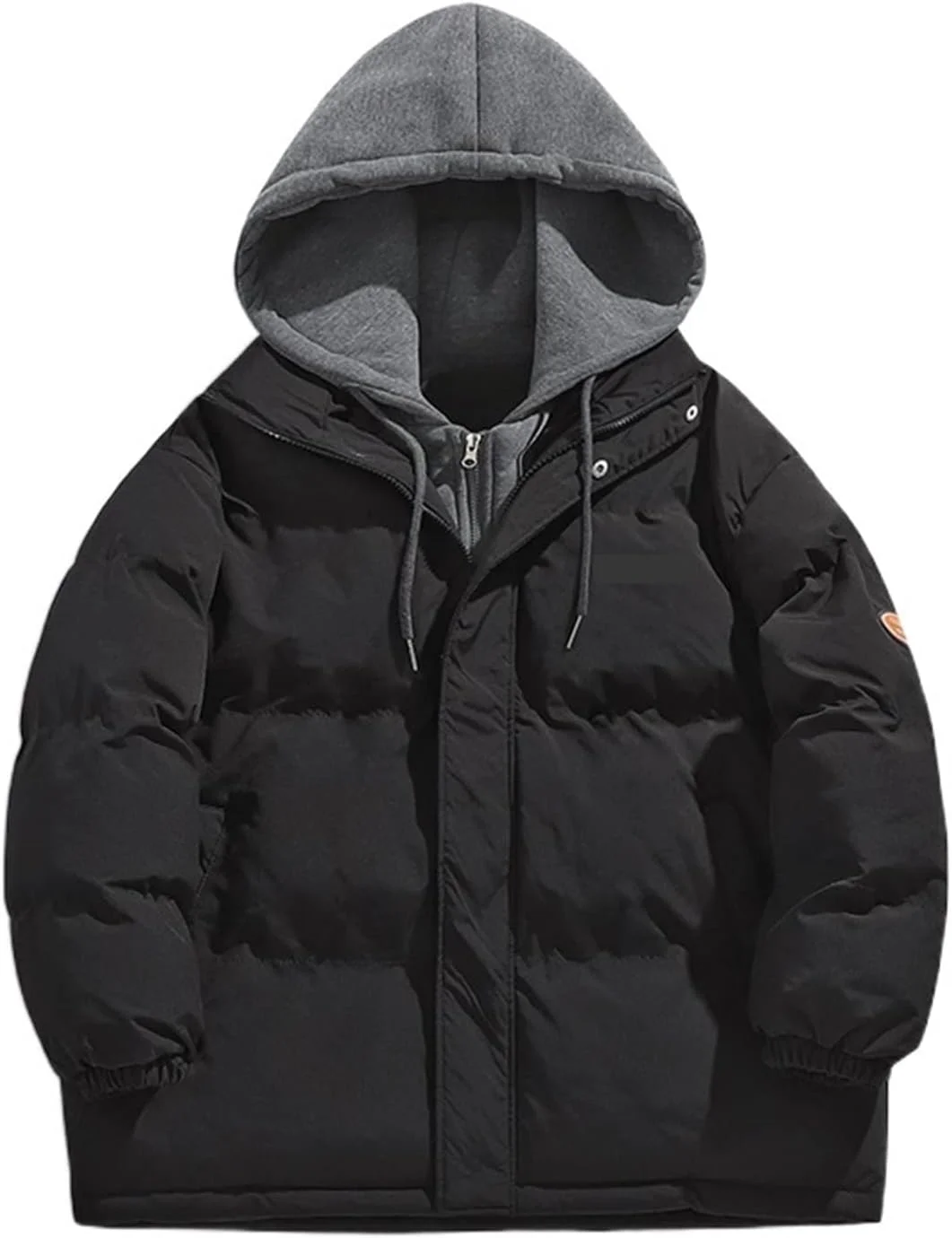 HBEIDAHUANG کاپشن زنانه پایین تنه خیابانی سایز بزرگ کلاه دار کت زمستانی گرم زنانه پارک های رنگ ثابت زنانه کاپشن زمستانی (رنگ: Hortel، سایز: سایز چینی XL)