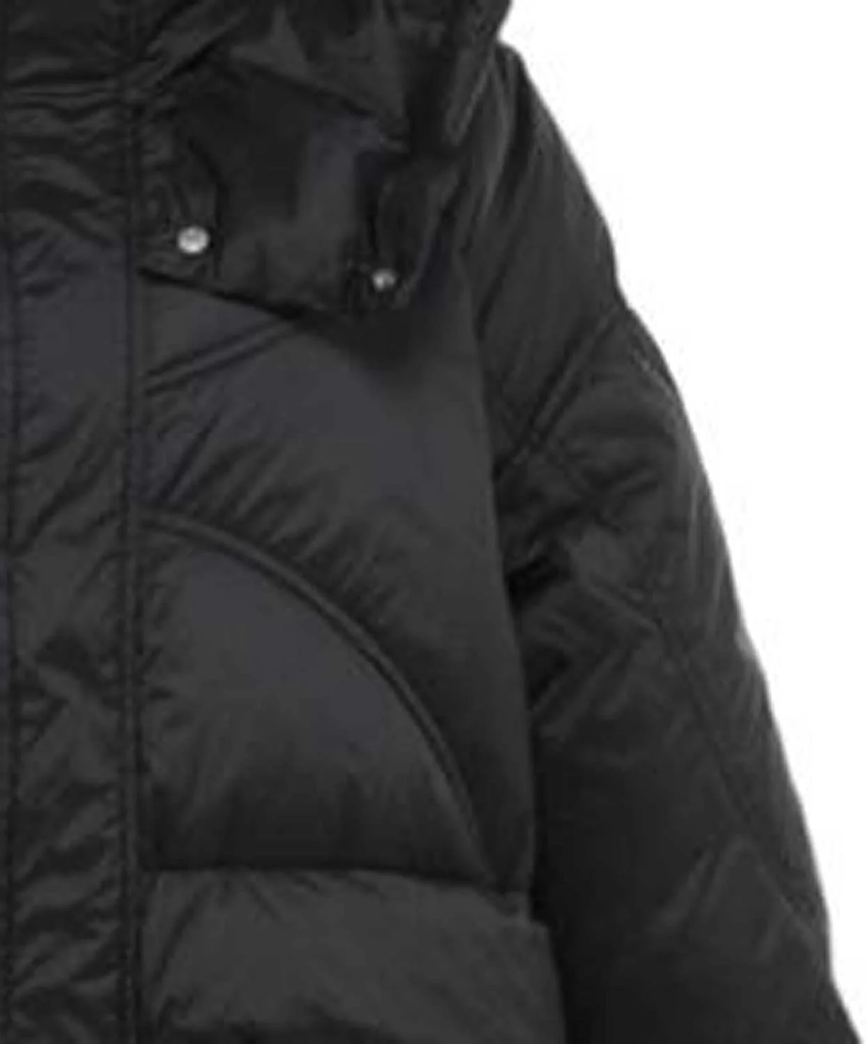 HBEIDAHUANG ژاکت زنانه بهاره و پاییزه، ژاکت مشکی زنانه، ژاکت کلاه دار متوسط و گشاد زنانه با پرز سفید اردک HBEIDAHUANG ژاکت زنانه بهاره و پاییزه، ژاکت مشکی زنانه، ژاکت کلاه دار متوسط و گشاد زنانه با پرز سفید اردک