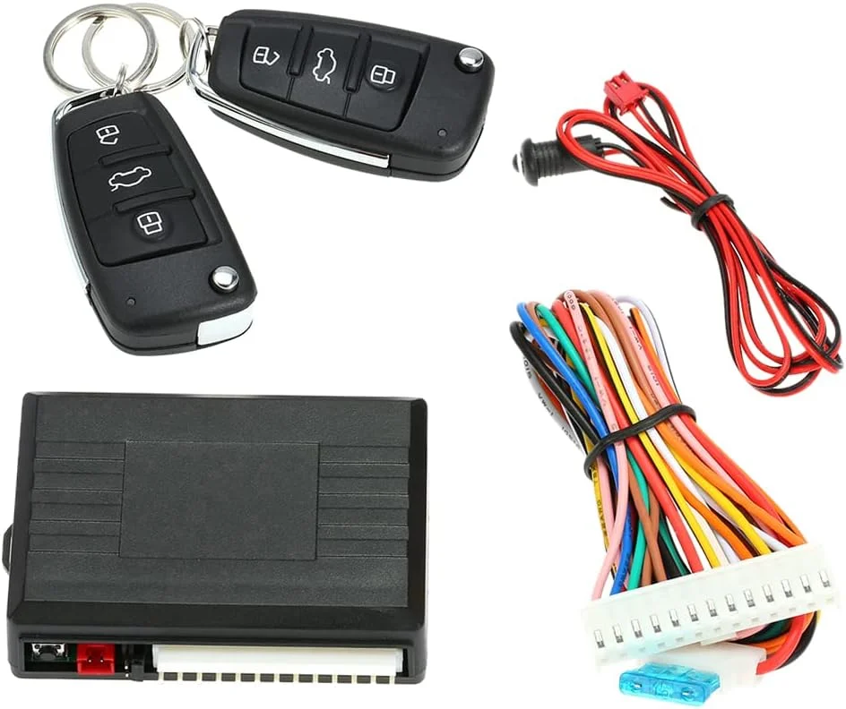 سیستم قفل مرکزی درب خودرو با ریموت کنترل، سیستم ورود بدون کلید و باز کردن صندوق عقب