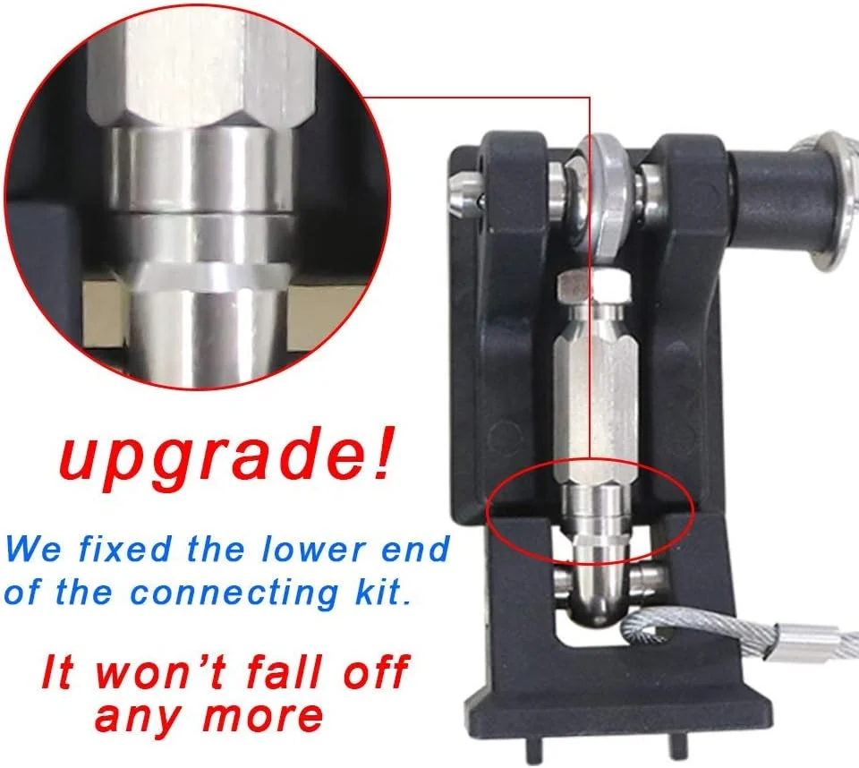قفل کاپوت Sukemichi به همراه قفل، پین های قفل کاپوت برای جیپ رانگلر JK مدل 2007-2017، ارتقا یافته
