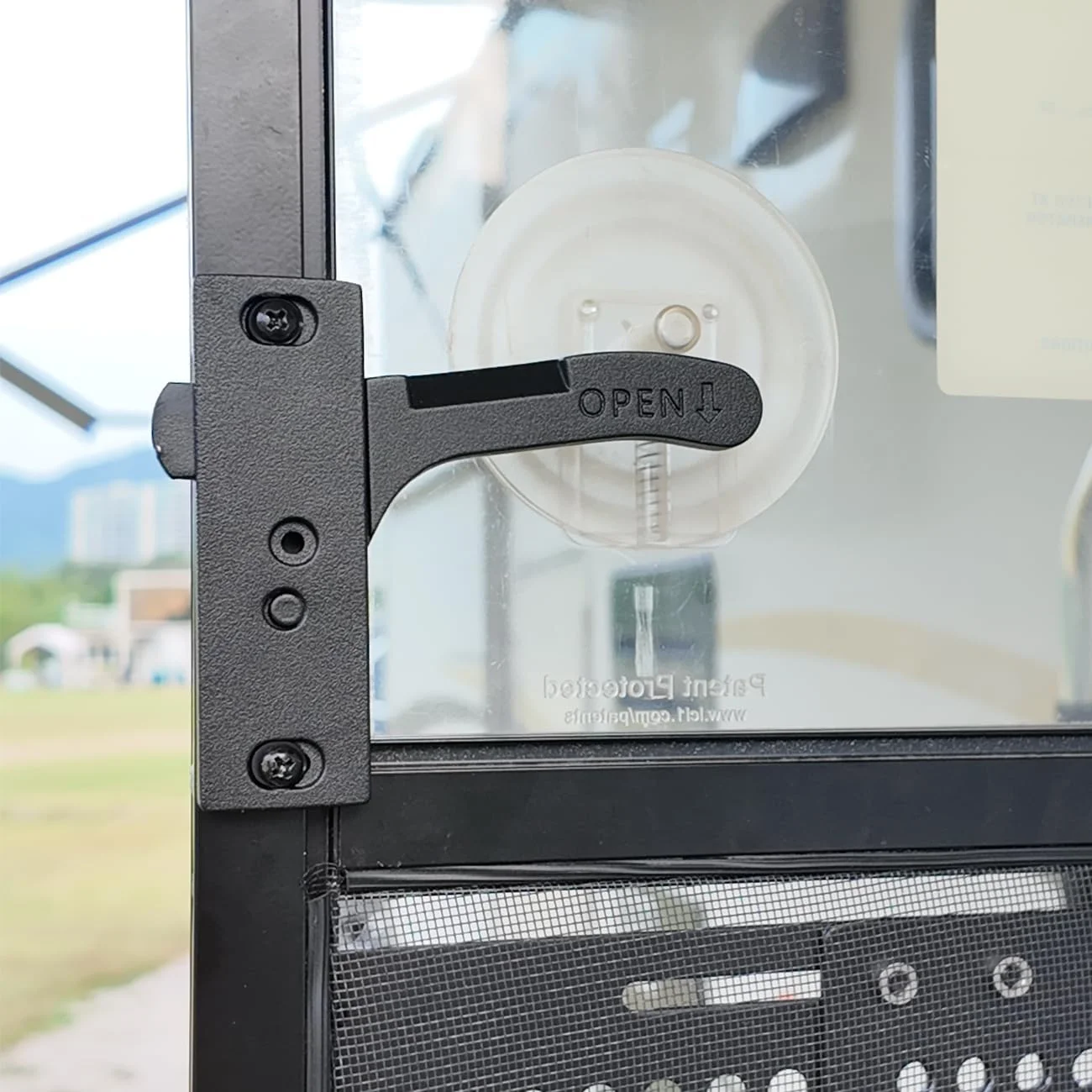 کیت جایگزینی دستگیره راست درب توری آلومینیومی RV سافونر برای تریلر مسافرتی، کمپر، موتورخانه - لوازم جانبی RV برای داخل
