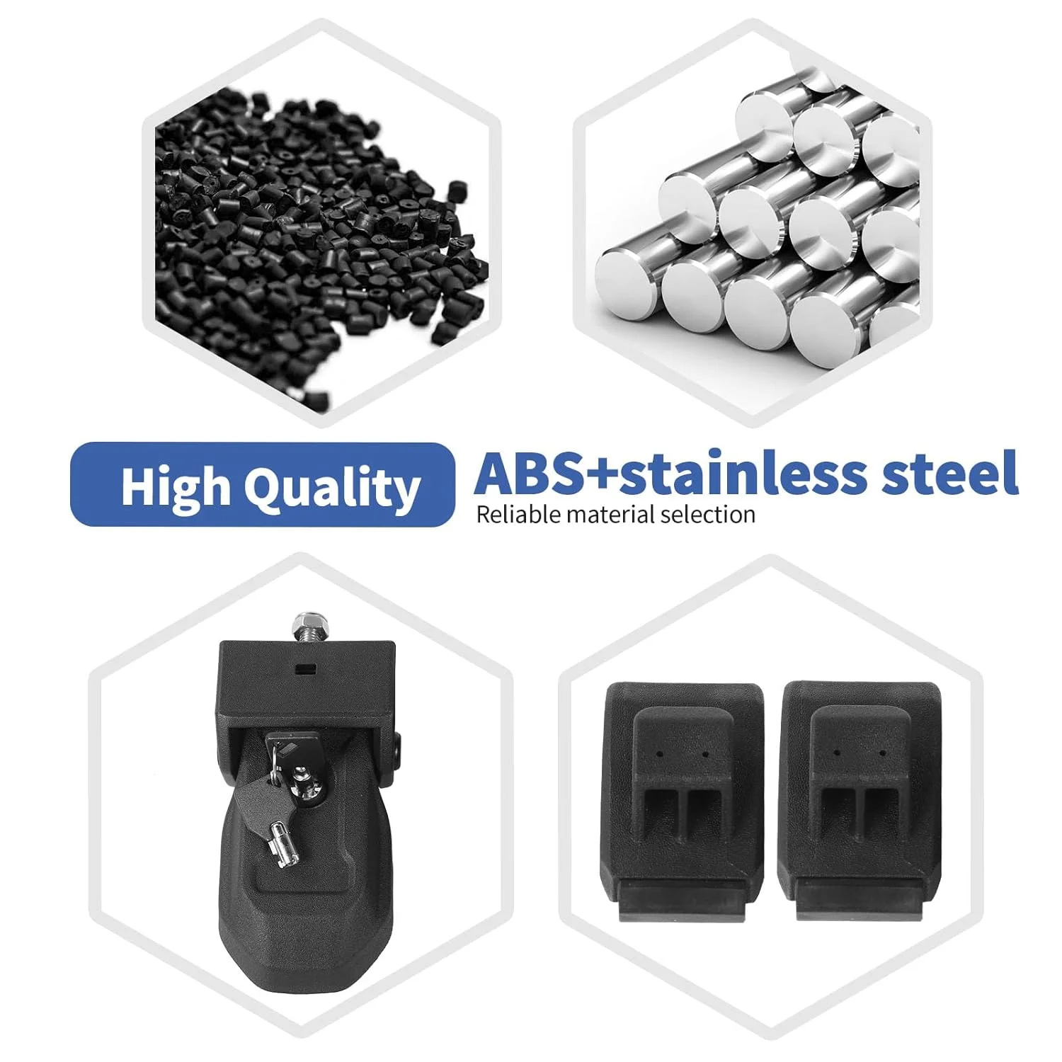 کیت قفل کاپوت RT-TCZ اصلی JL با قفل و کلید برای جیپ رانگلر JK JKU JL JLU 2007-2021 (مشکی) کیت قفل کاپوت RT-TCZ اصلی JL با قفل و کلید برای جیپ رانگلر JK JKU JL JLU 2007-2021 (مشکی)