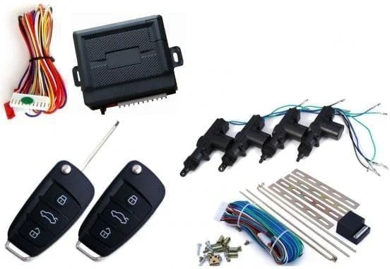 قفل مرکزی خودرو به همراه سیستم دزدگیر ورود بدون کلید برای انواع خودروها - 1 عدد قفل مرکزی خودرو به همراه سیستم دزدگیر ورود بدون کلید برای انواع خودروها - 1 عدد