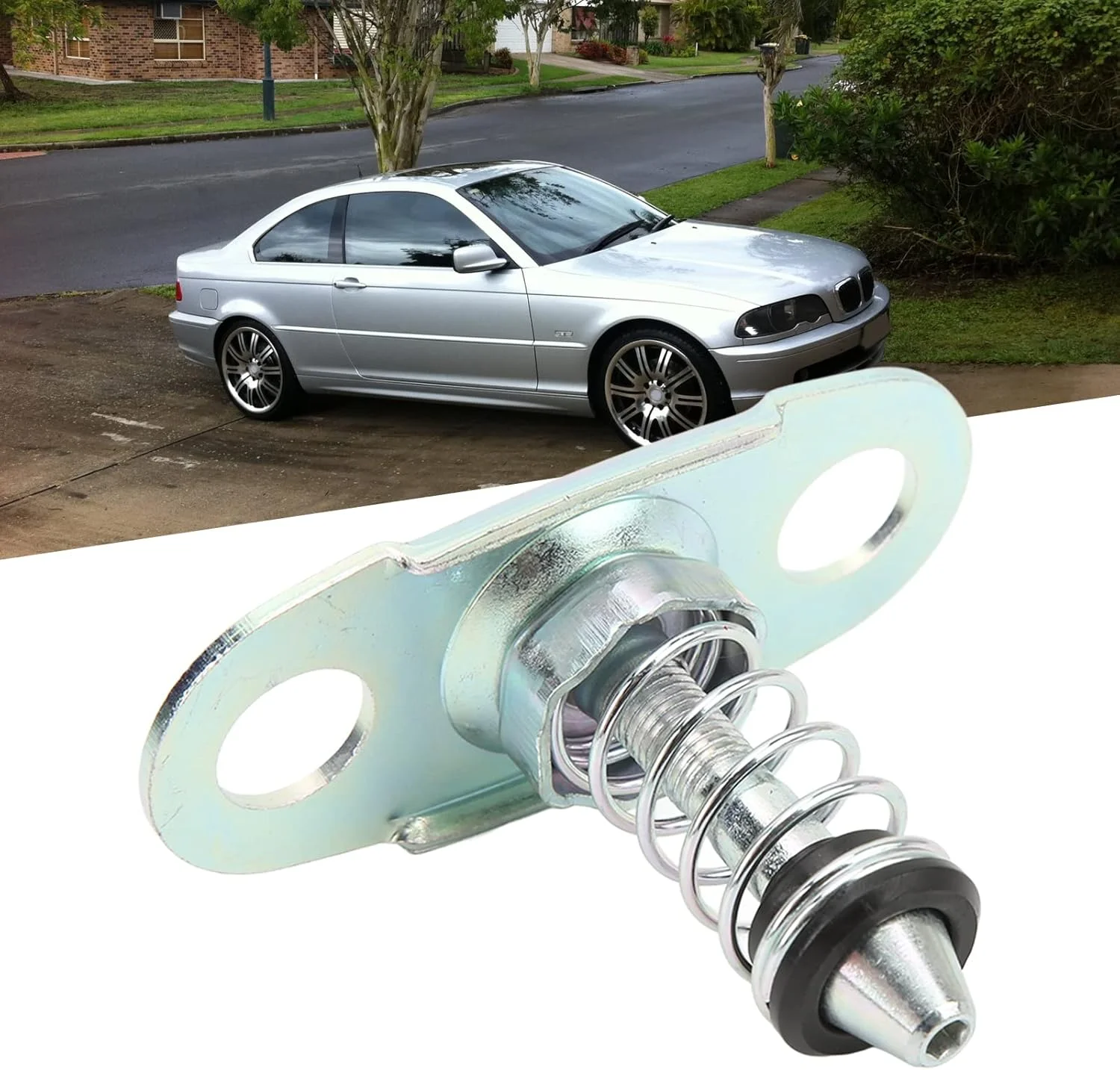 کیت قفل کاپوت NDNCZDHC، 2 عدد قفل پایین و بالا، کیت قفل کاپوت 51238229807، 51238203859، 51238185738 لوازم جانبی خودرو جایگزین برای 323i 325i 328i