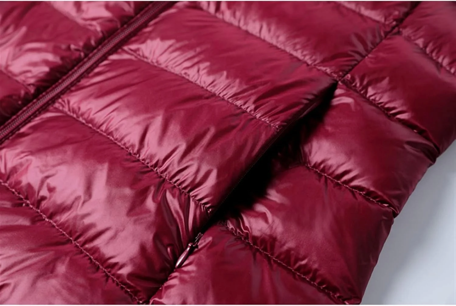 HBEIDAHUANG ژاکت پایین زنانه کت های زنانه کلاه زمستانی بلند ژاکت پایین جداشدنی ژاکت پایین فوق العاده سبک زنانه کلاه دار کت گرم پایین اردک سفید زنانه (رنگ: Hortel، سایز: 5XL)