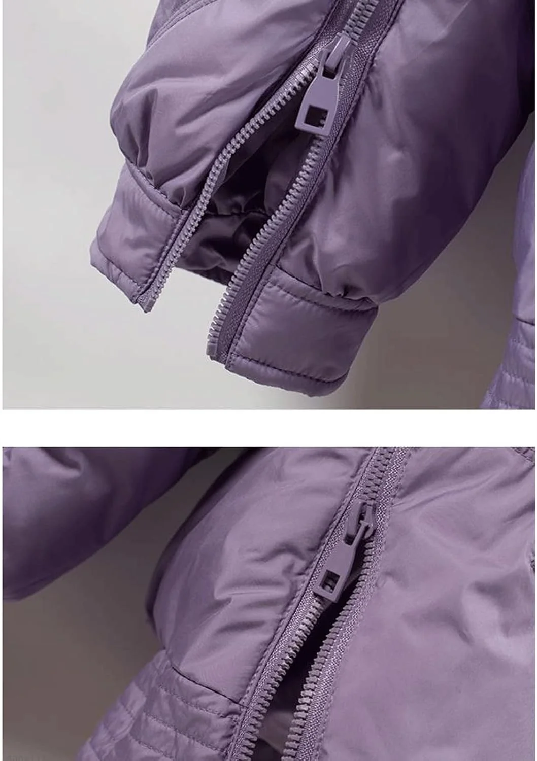 کت زنانه HBEIDAHUANG، سایز بزرگ، فوق العاده سبک، مناسب پاییز و زمستان، گرم، با پر اردک سفید، کلاه دار (رنگ: Hortel، سایز: مدیوم)