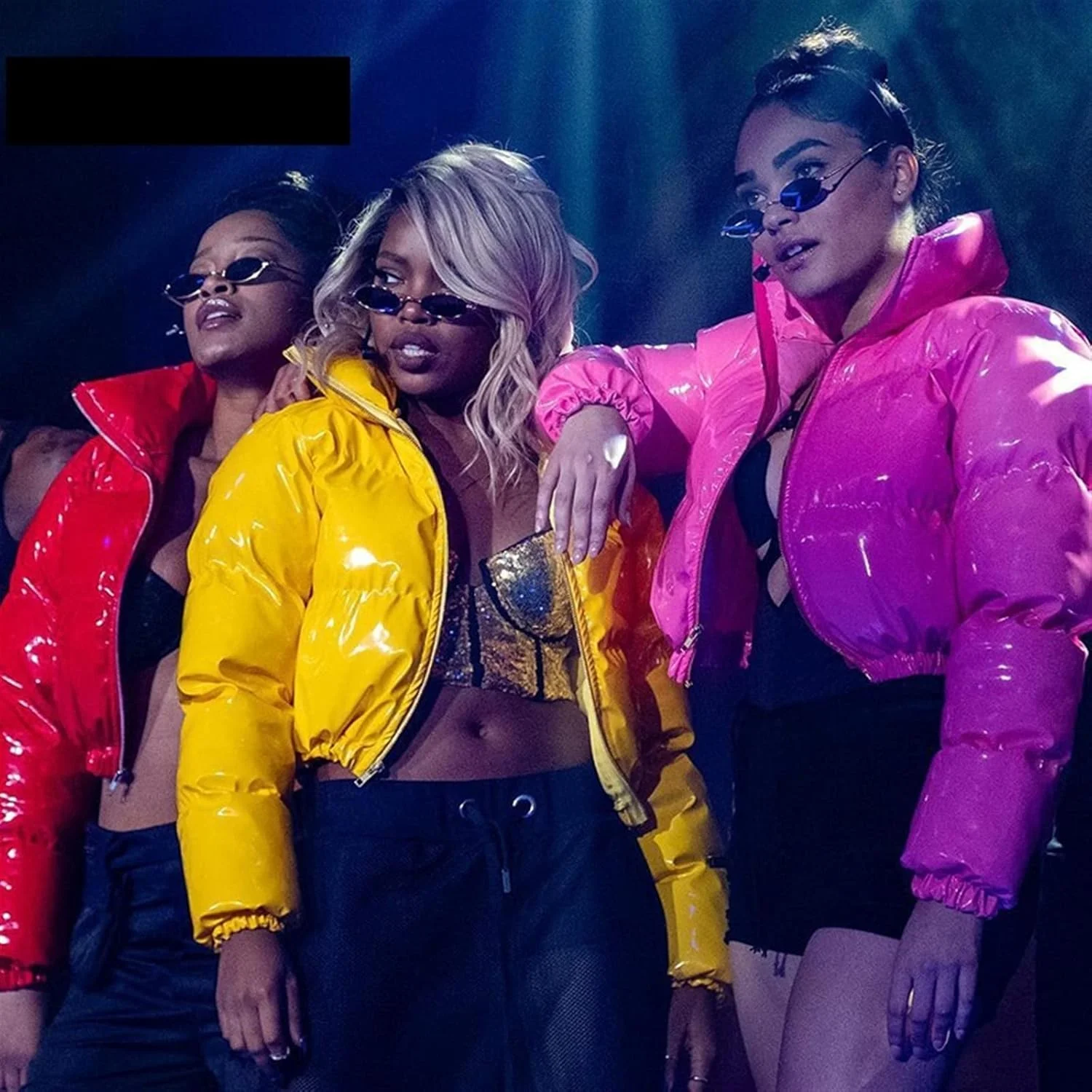 کت پفی زنانه HBEIDAHUANG مناسب پاییز و زمستان، آستین بلند، زیپ دار، رنگ ثابت، مدل آزاد و راحت، مناسب استایل خیابانی (رنگ: آبی تیره، سایز: S)