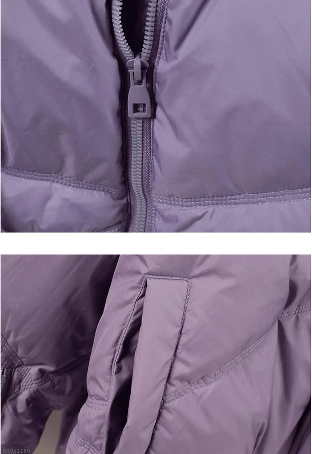 کت زنانه HBEIDAHUANG، سایز بزرگ، فوق العاده سبک، مناسب پاییز و زمستان، گرم، با پر اردک سفید، کلاه دار (رنگ: Hortel، سایز: مدیوم)