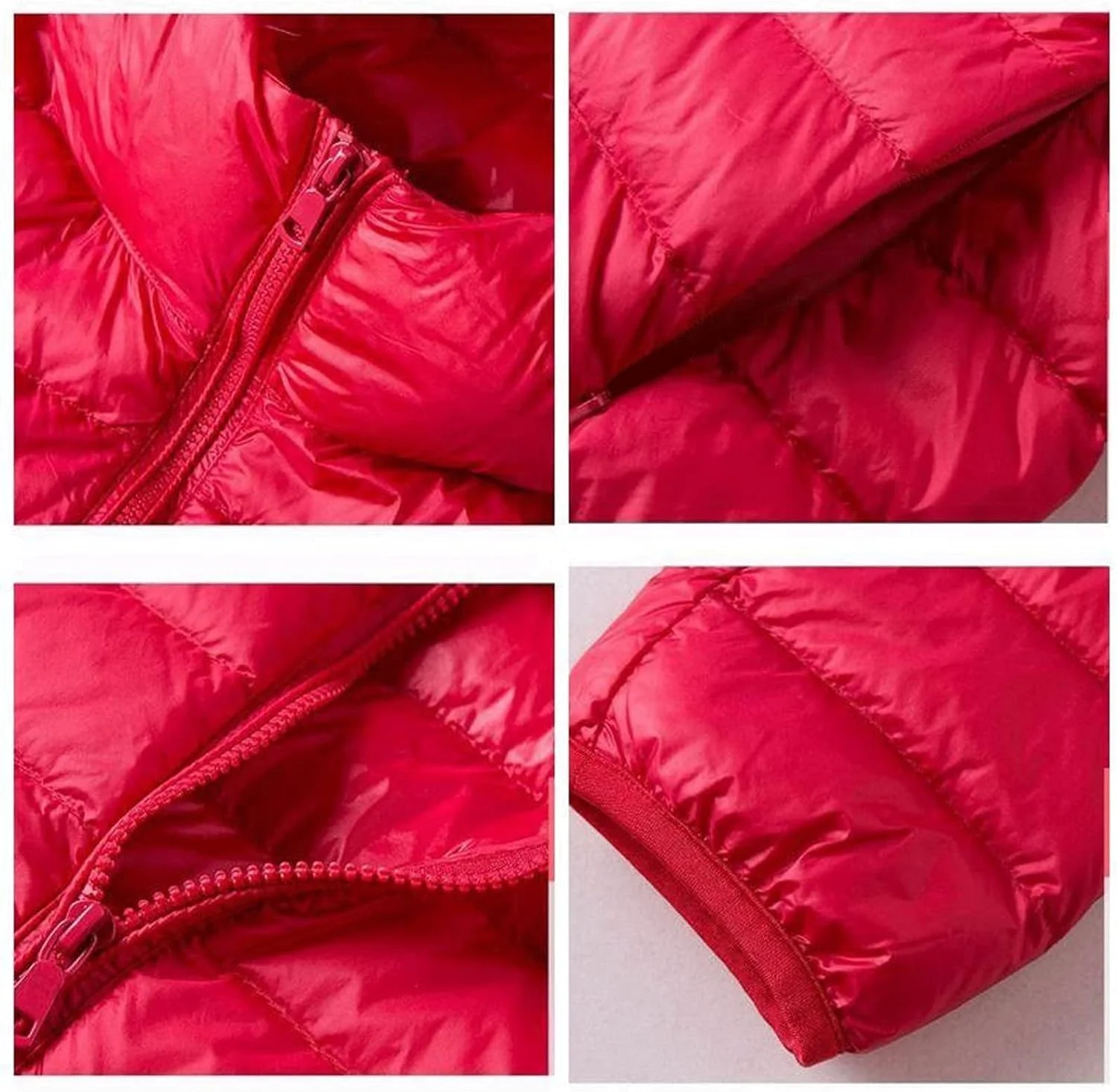 HBEIDAHUANG ژاکت پایین زنانه سایز بزرگ، ژاکت فوق العاده سبک زنانه، کت گرم پاییزی و زمستانی، ژاکت اردک سفید زنانه، کاپشن کلاه دار (رنگ: Hortel، سایز: XXXX-Large)