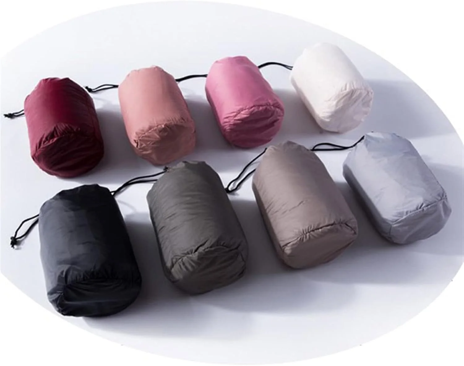 HBEIDAHUANG ژاکت پایین زنانه زمستانی، کت پایین زنانه فوق سبک بدون یقه، ژاکت پایین اردک قابل حمل، پارک های زنانه پد دار، پافر اورکت (رنگ: Hortel، سایز: L)