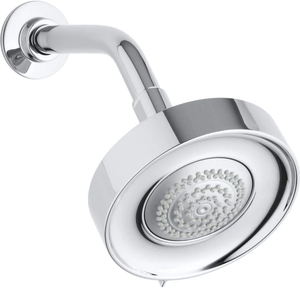 سردوش حمام Kohler K-997-CP Purist با جریان 1.75 GPM، کروم براق
