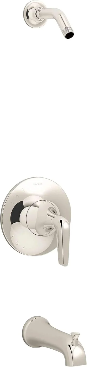 ست شیرآلات دوش Kohler K-TLS22027-4-SN مدل Tempered، نیکل براق